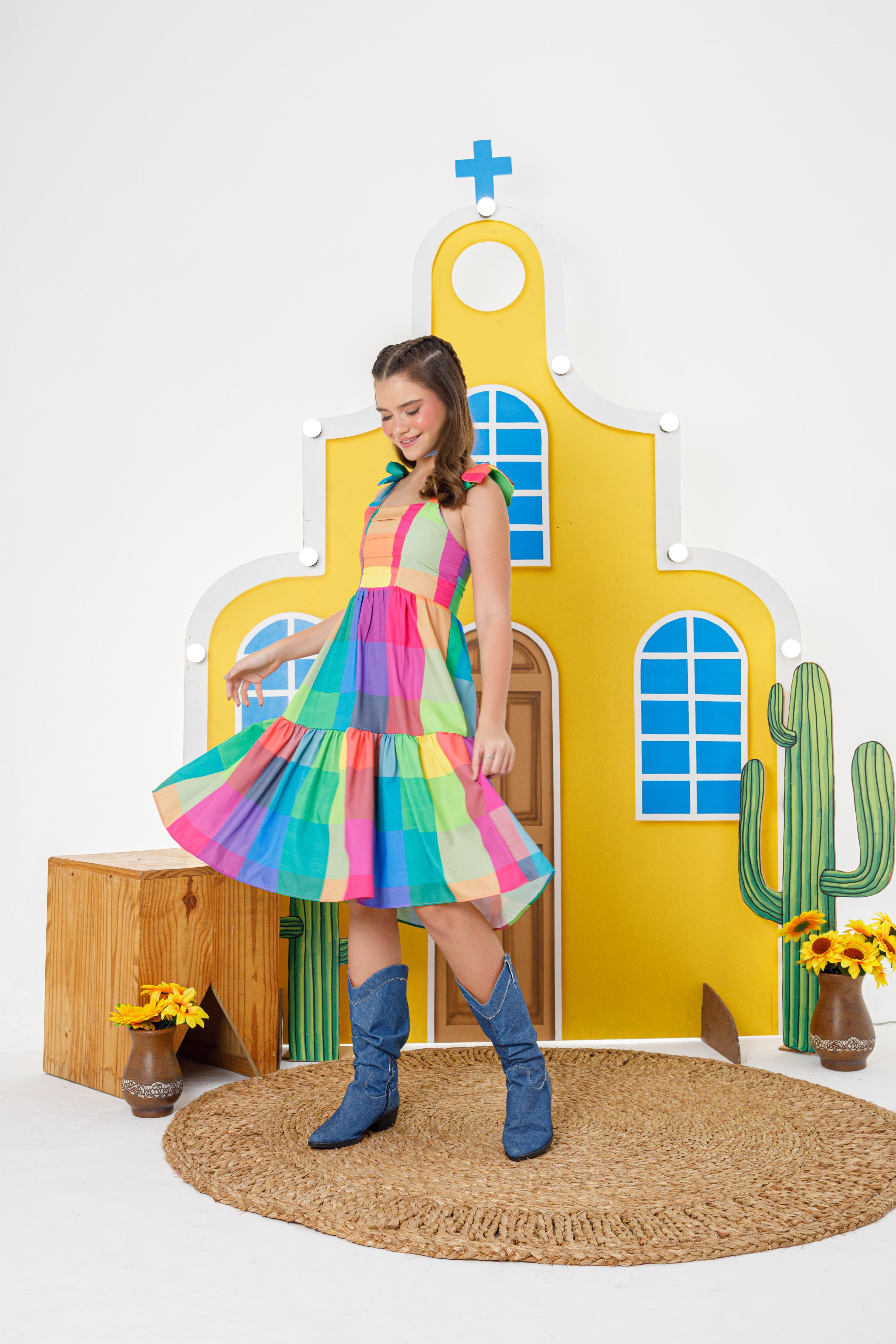 Vestido Colorê São João