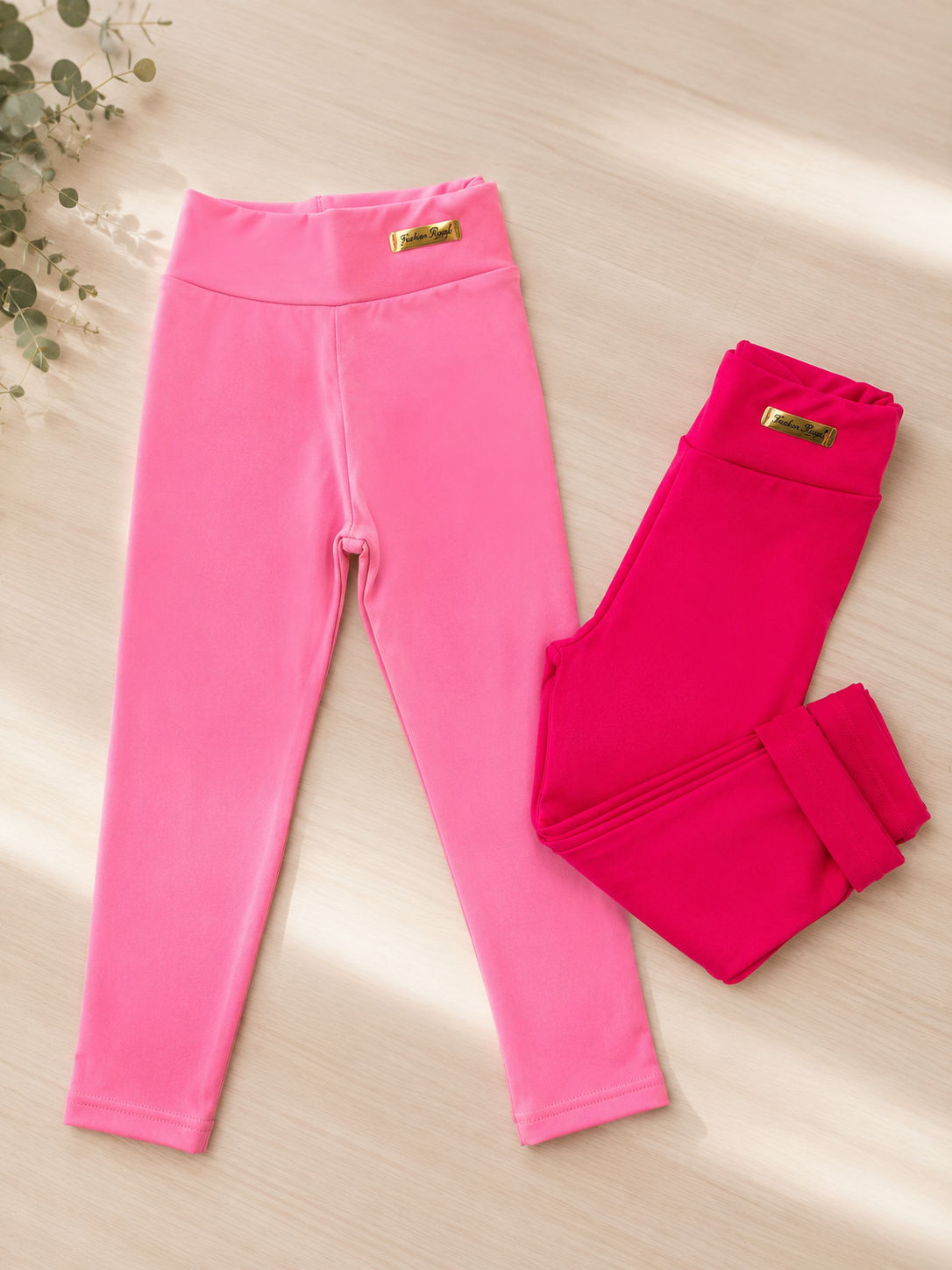 Legging flanelada em suplex pink