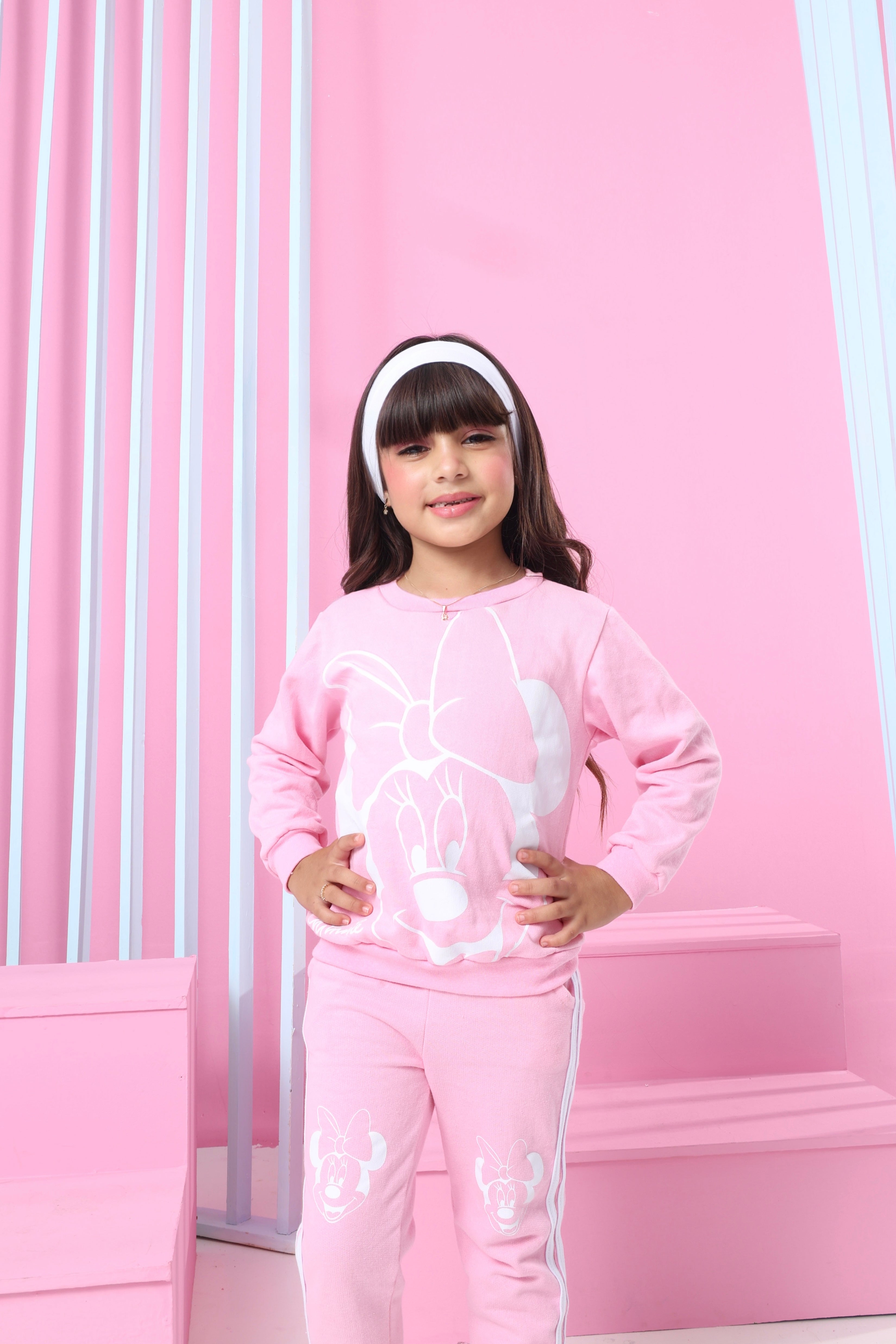 CONJUNTO ROSA MINNIE MOLETOM 🎀