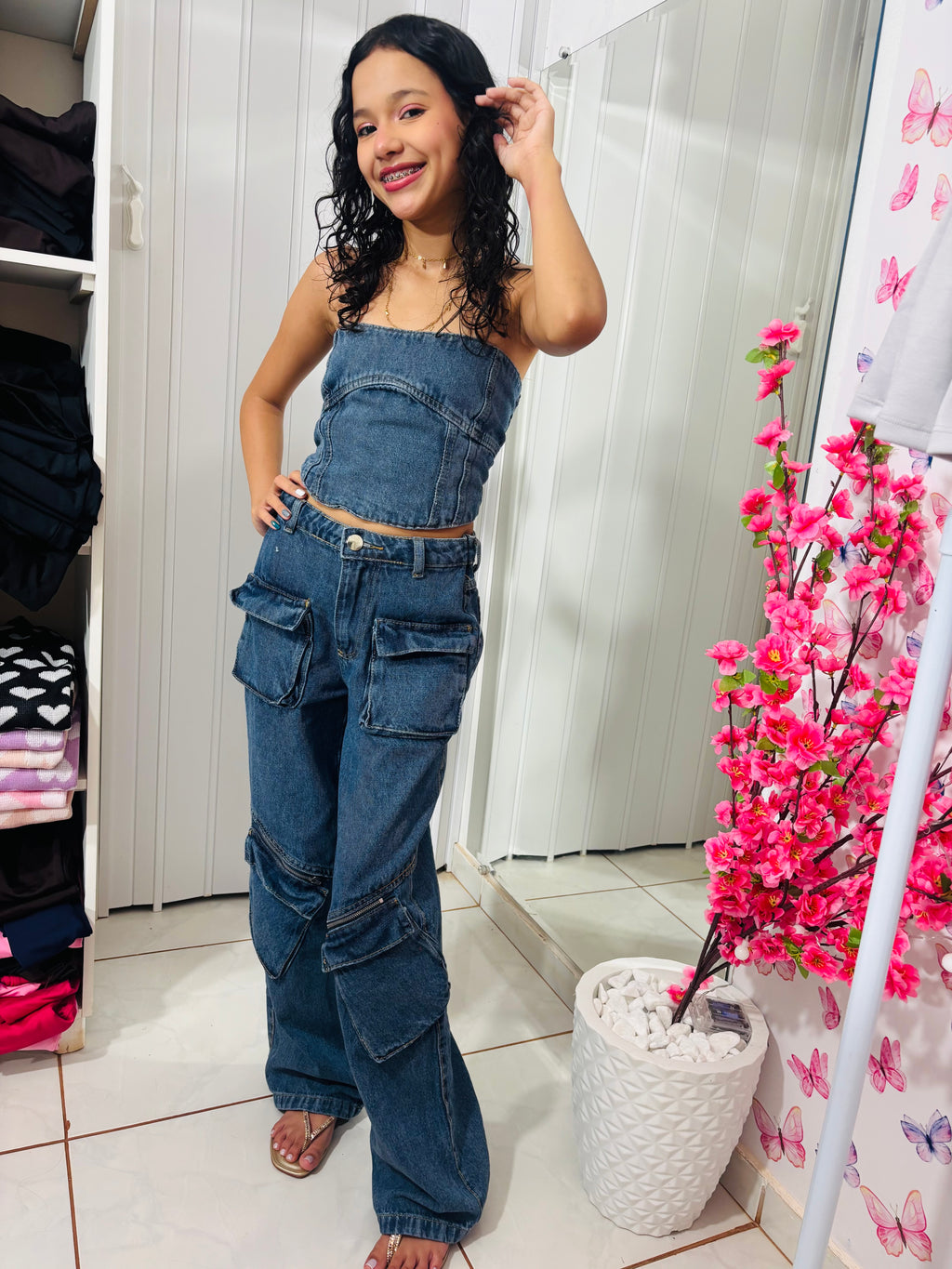 Conjunto Jeans fashion – Ref. 219