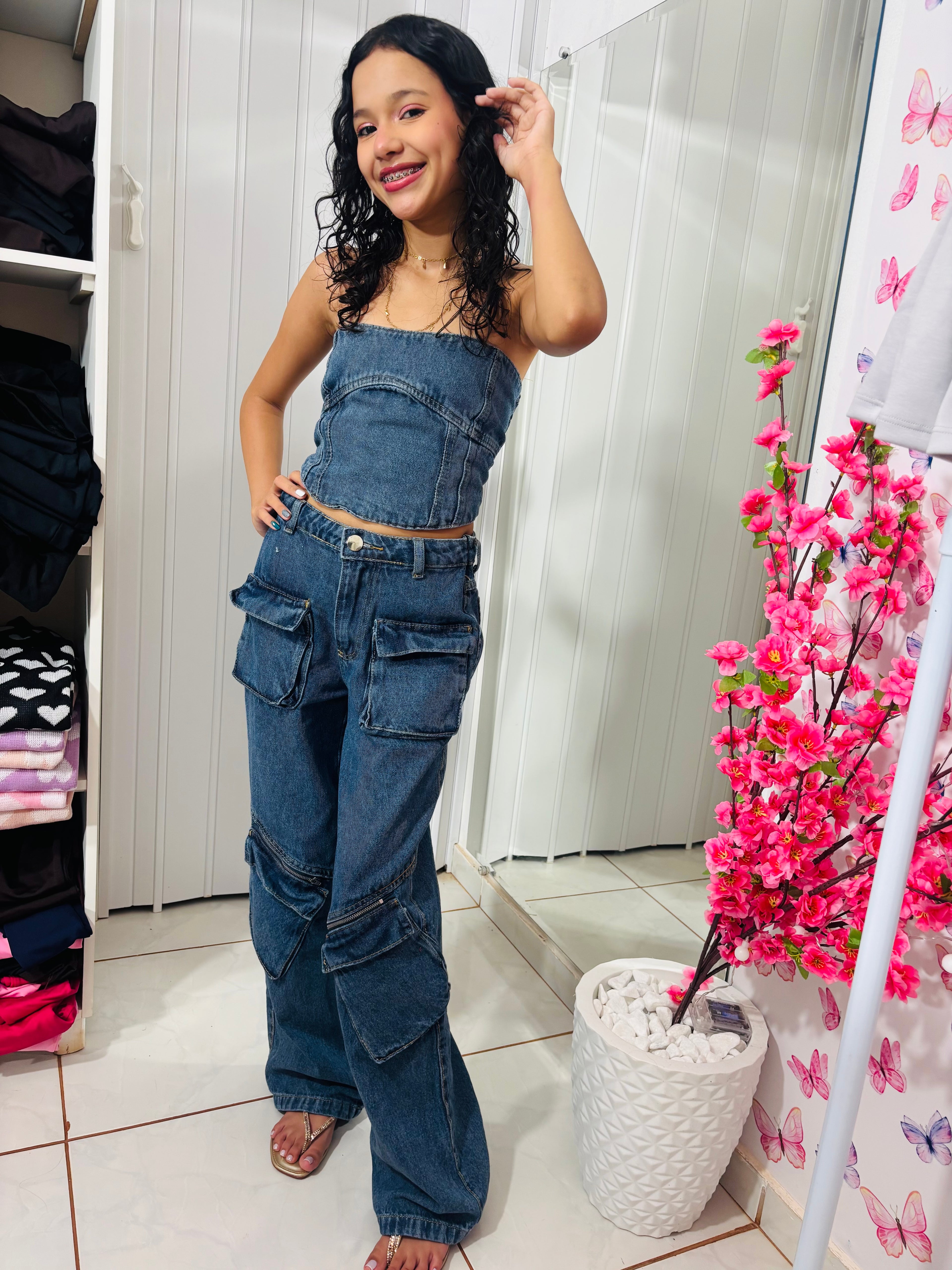 Conjunto Jeans fashion – Ref. 219