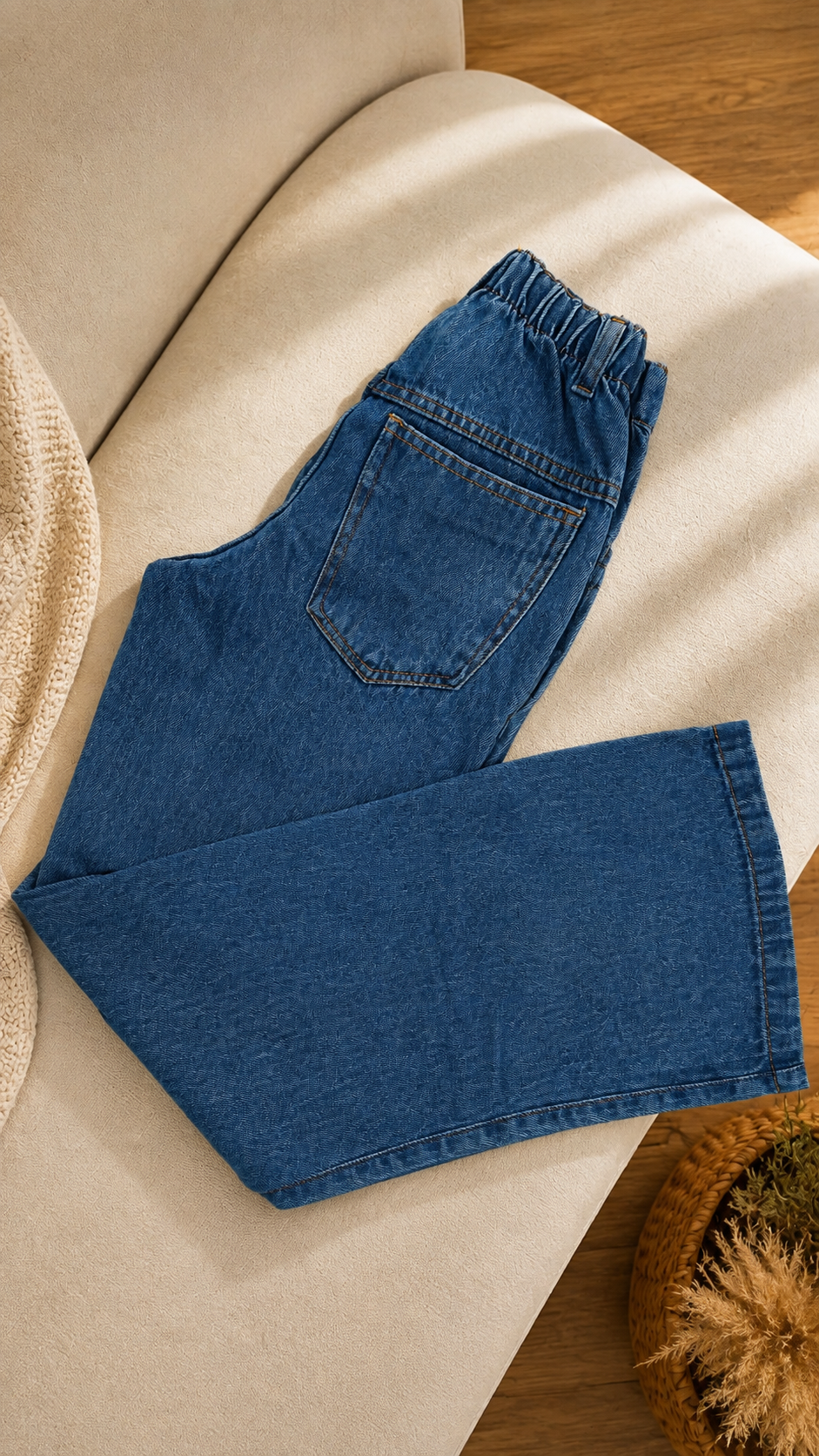 CALÇA JEANS LAÇOS 🖤