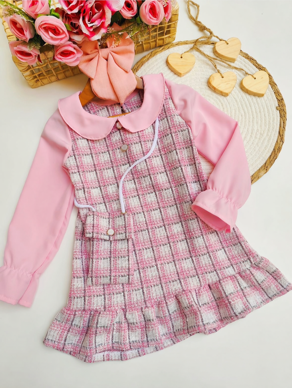 Vestido Madeline rosa