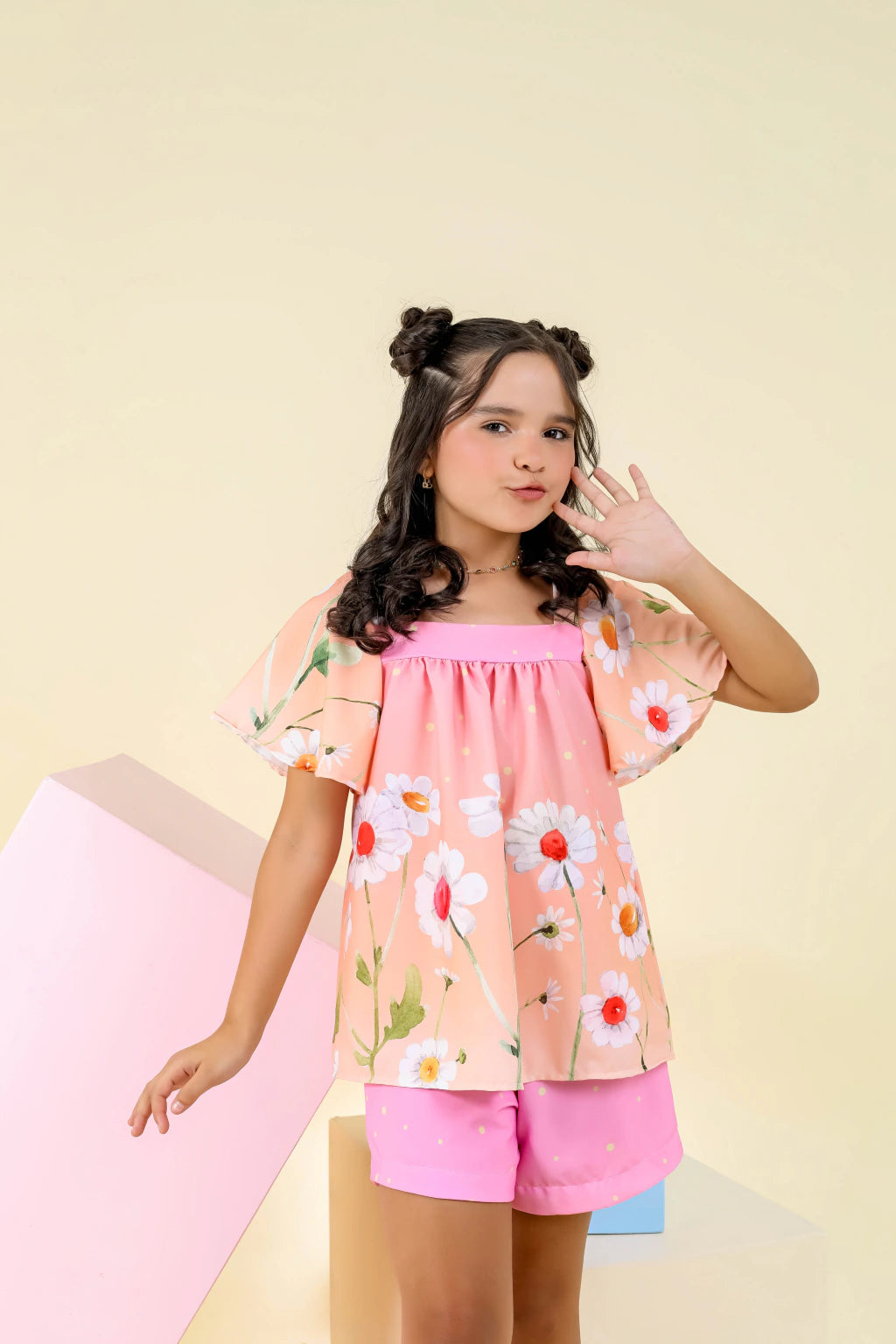 Conjunto milli flor
