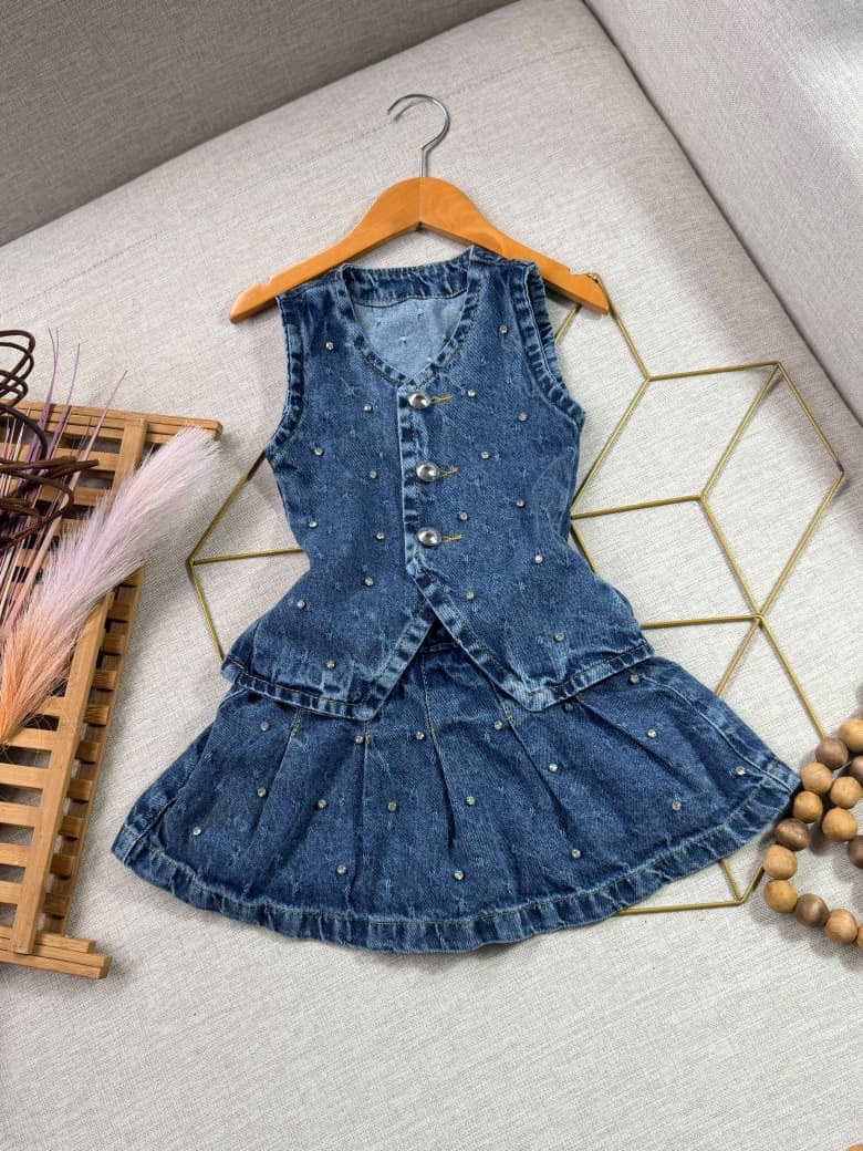 CONJUNTO CRISTAIS JEANS ✨