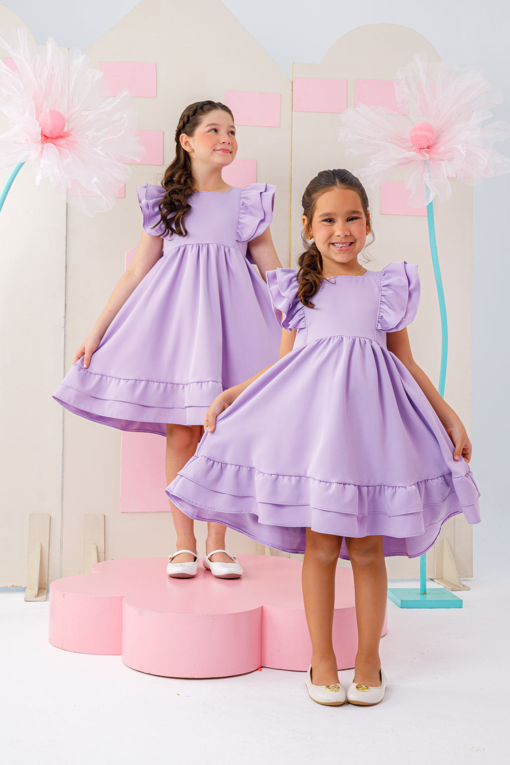 Vestido Jade Princesa lilas