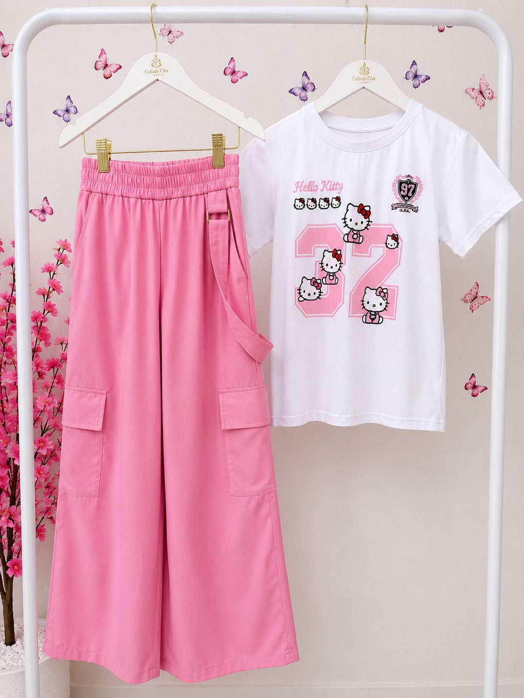 Conjunto Kaulen rosa
