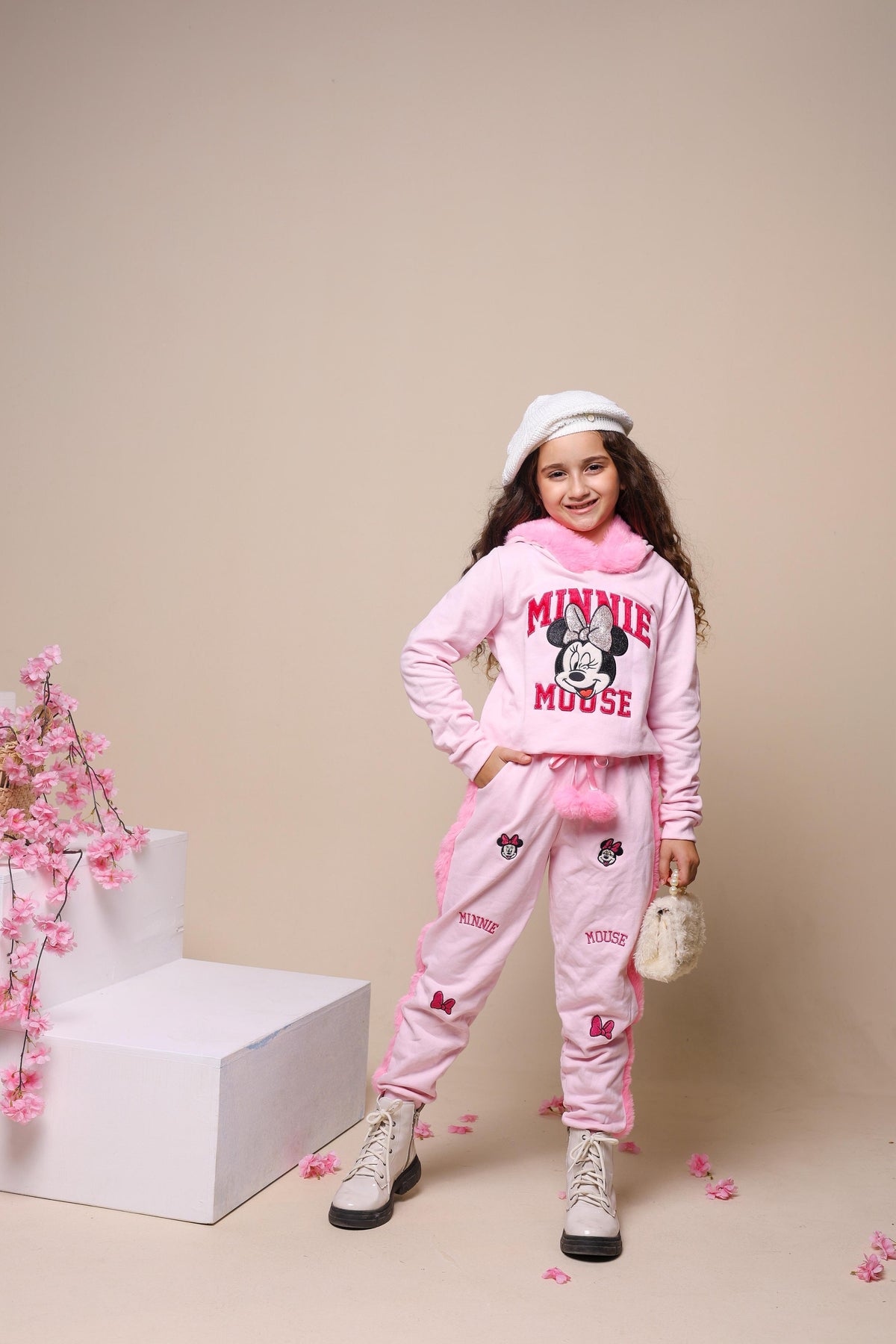 moletom Minnie rosa