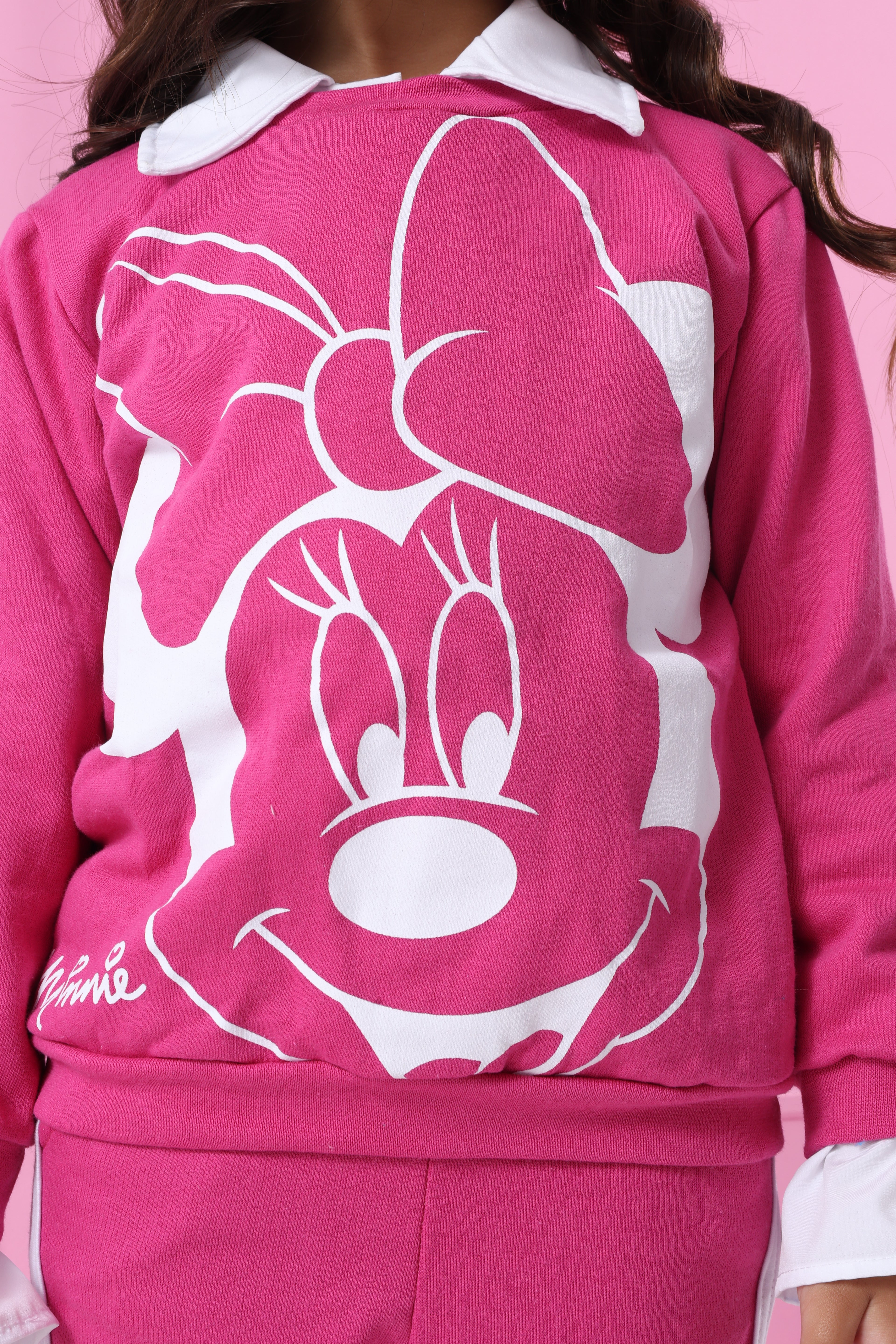CONJUNTO PINK MINNIE MOLETOM 🎀