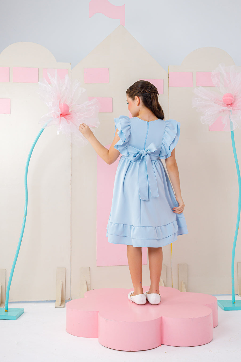 Vestido Jade Princesa azul