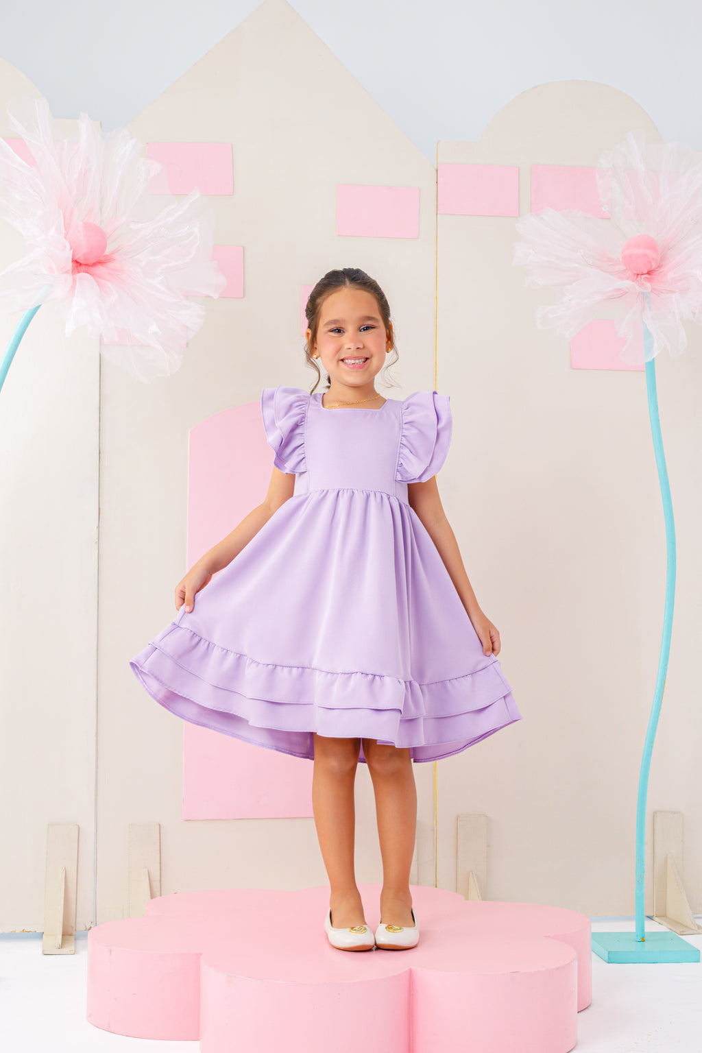Vestido Jade Princesa lilas