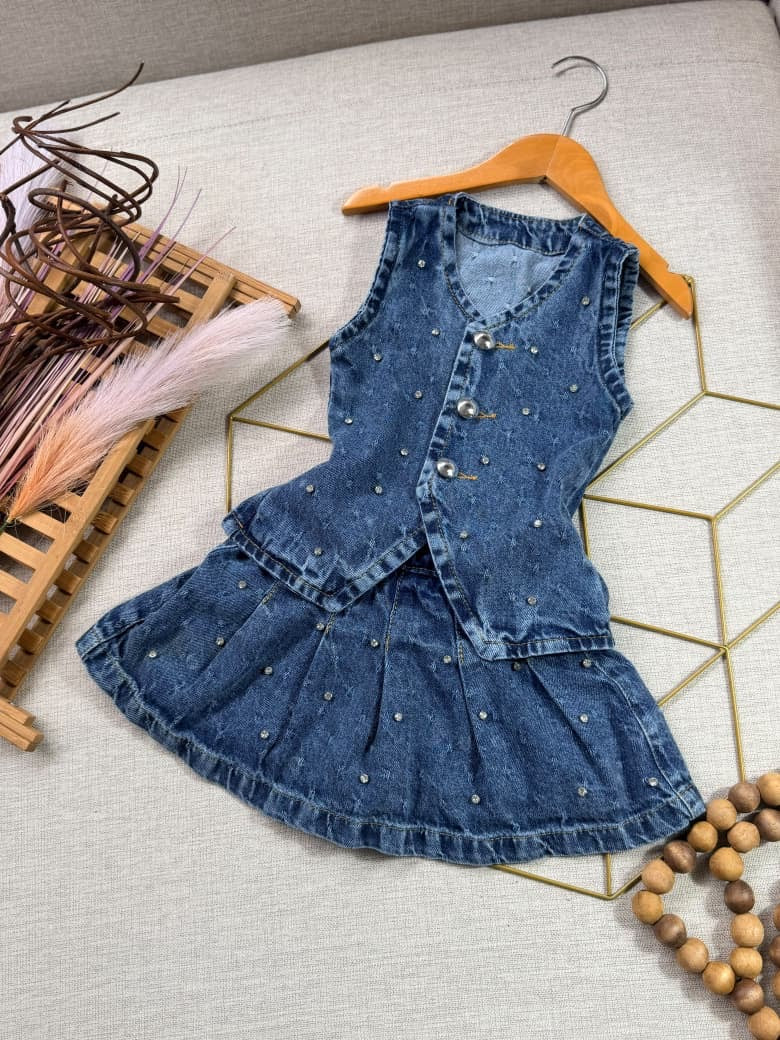 CONJUNTO CRISTAIS JEANS ✨