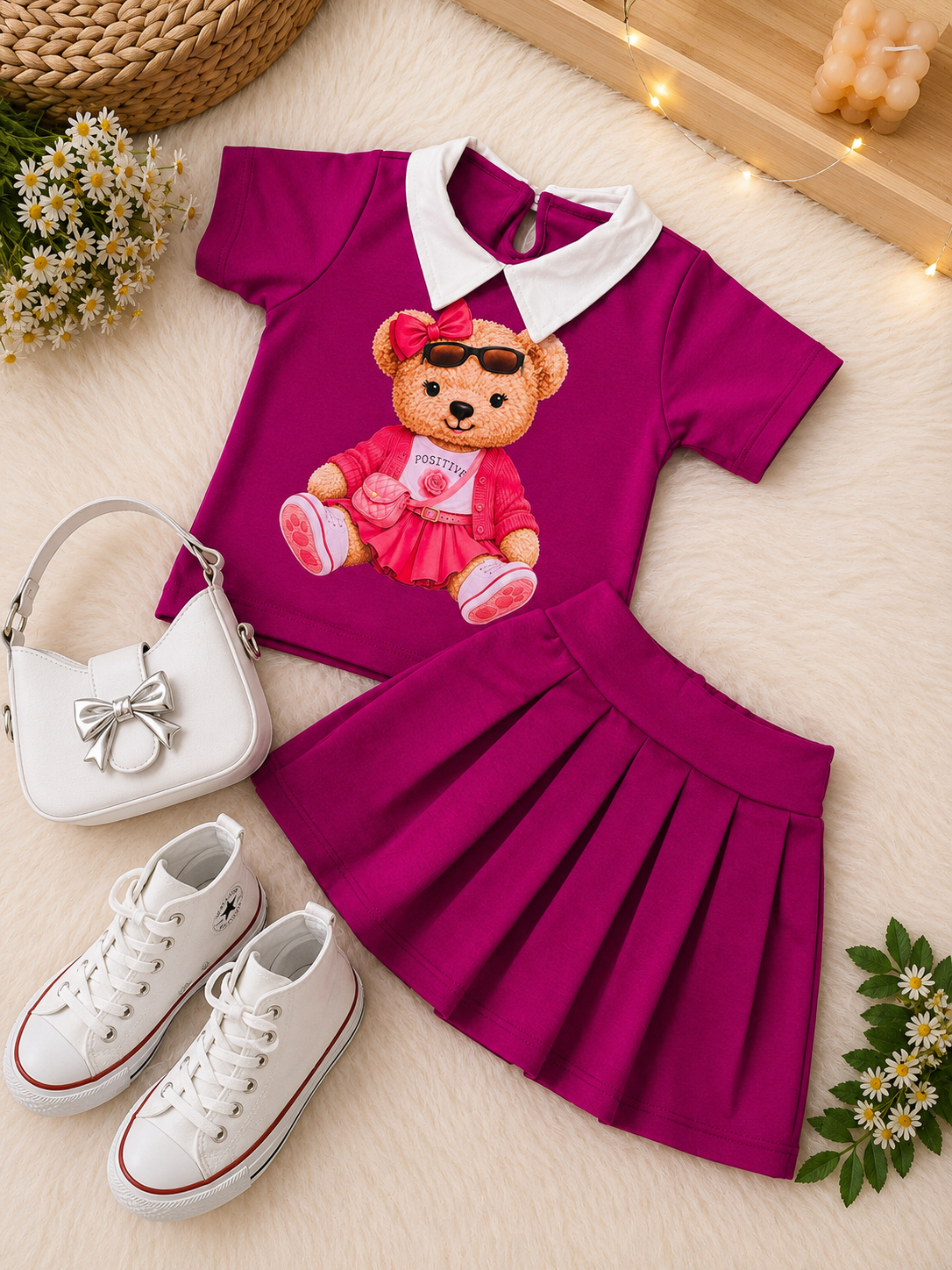 Conjunto Colegial Ursinho