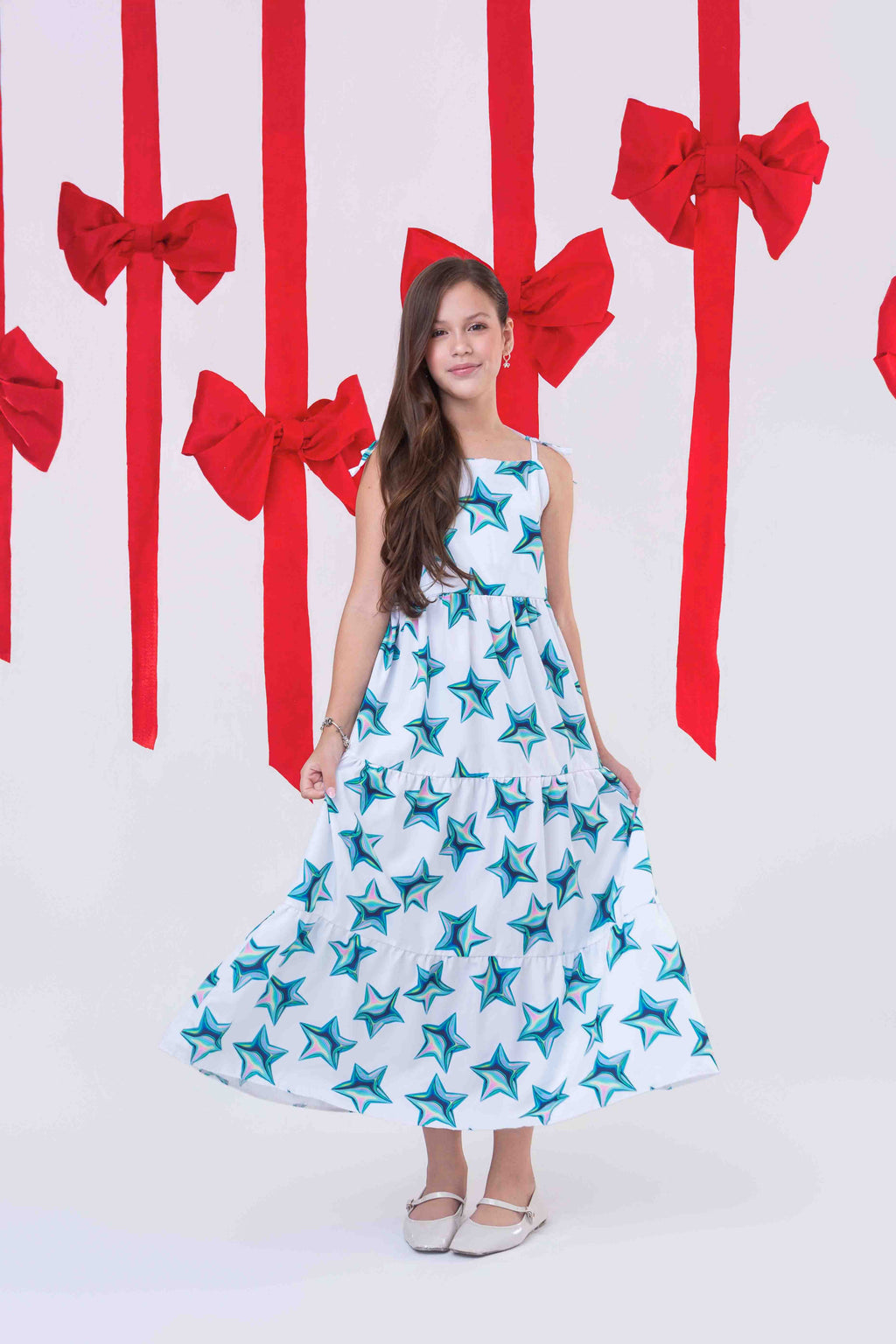 Vestido Elis Estrelas
