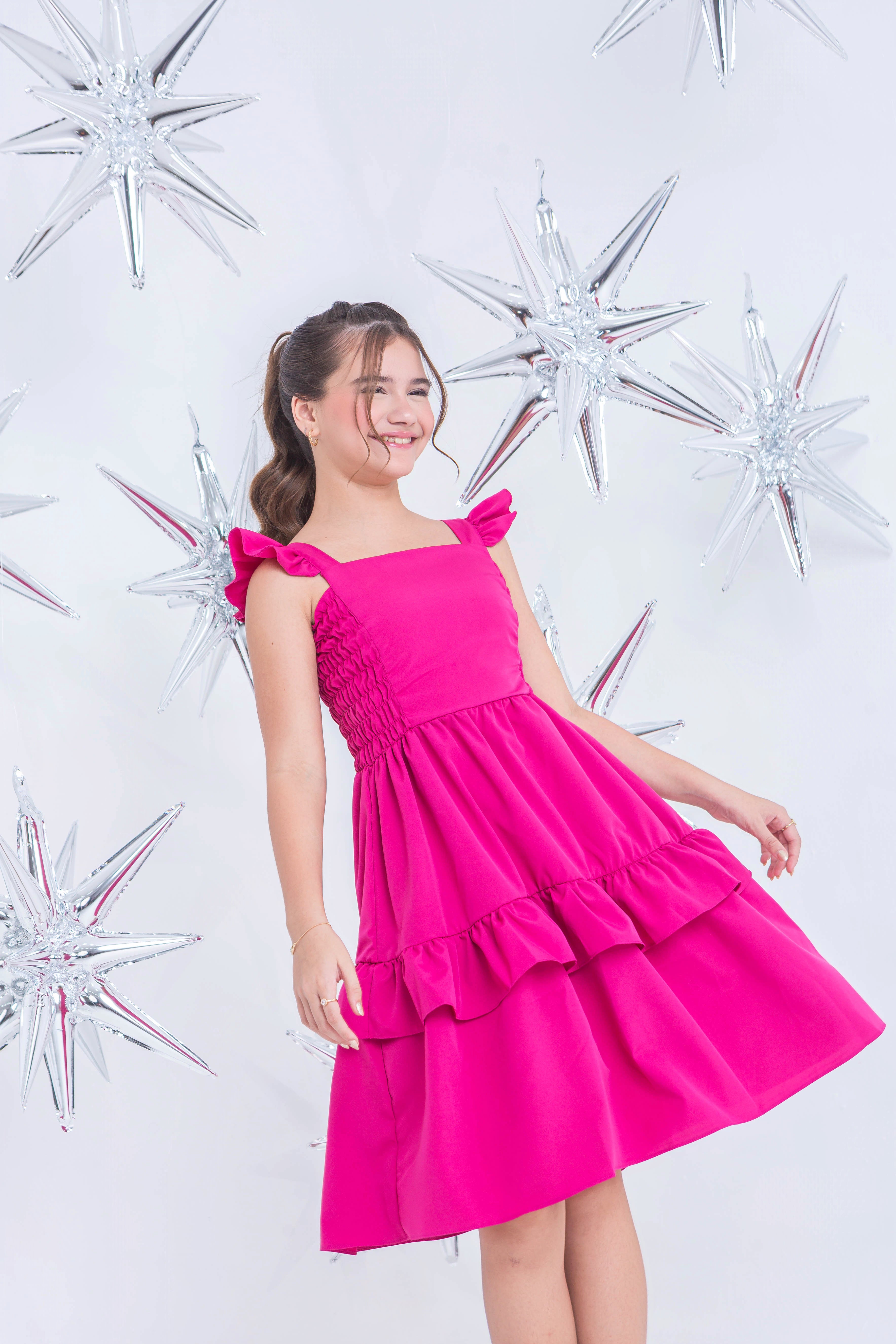 Vestido  babadinho ROSA