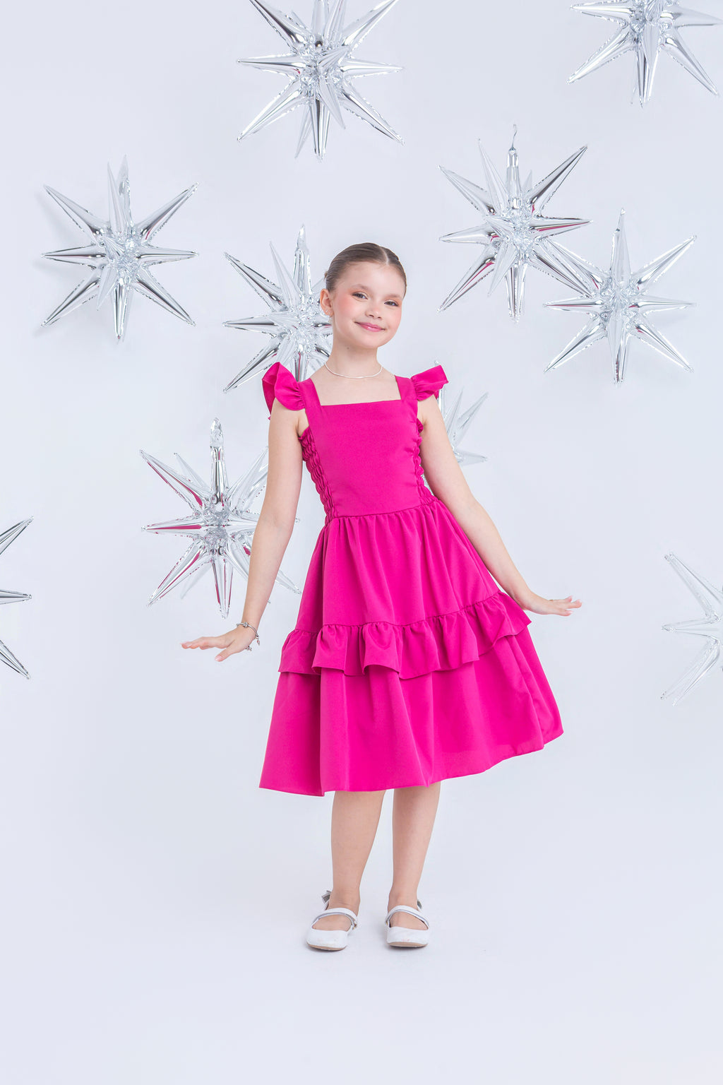 Vestido  babadinho ROSA