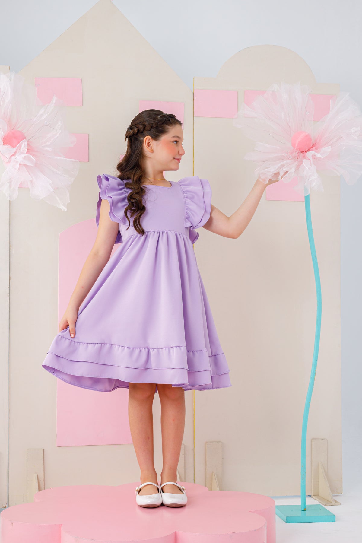 Vestido Jade Princesa lilas
