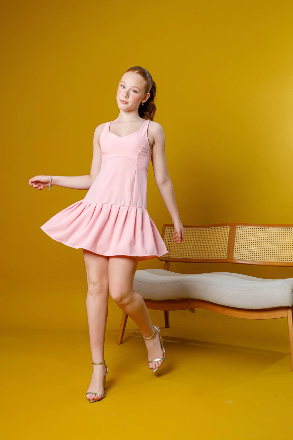 VESTIDO CARLA rosa