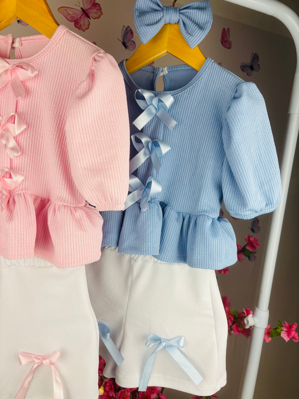 Conjunto Peplum princesa com laço