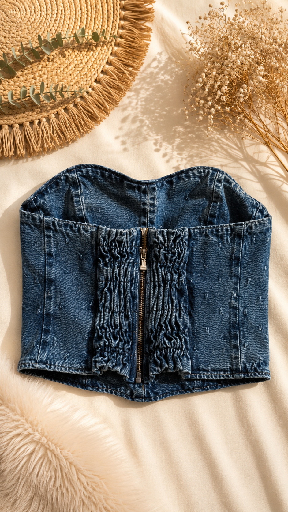 Colete jeans -