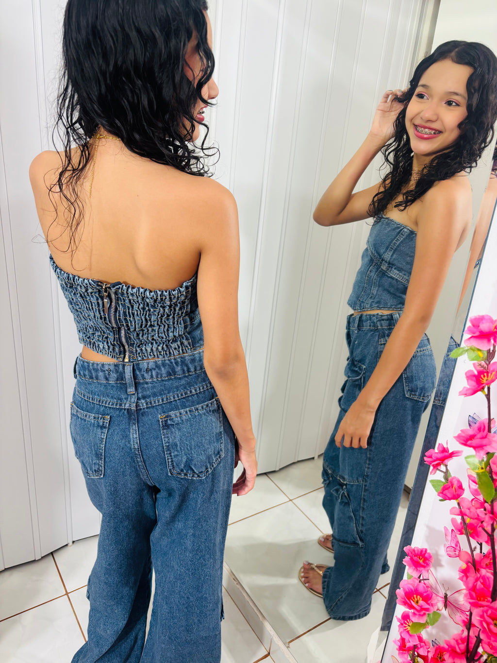 Conjunto Jeans fashion – Ref. 219