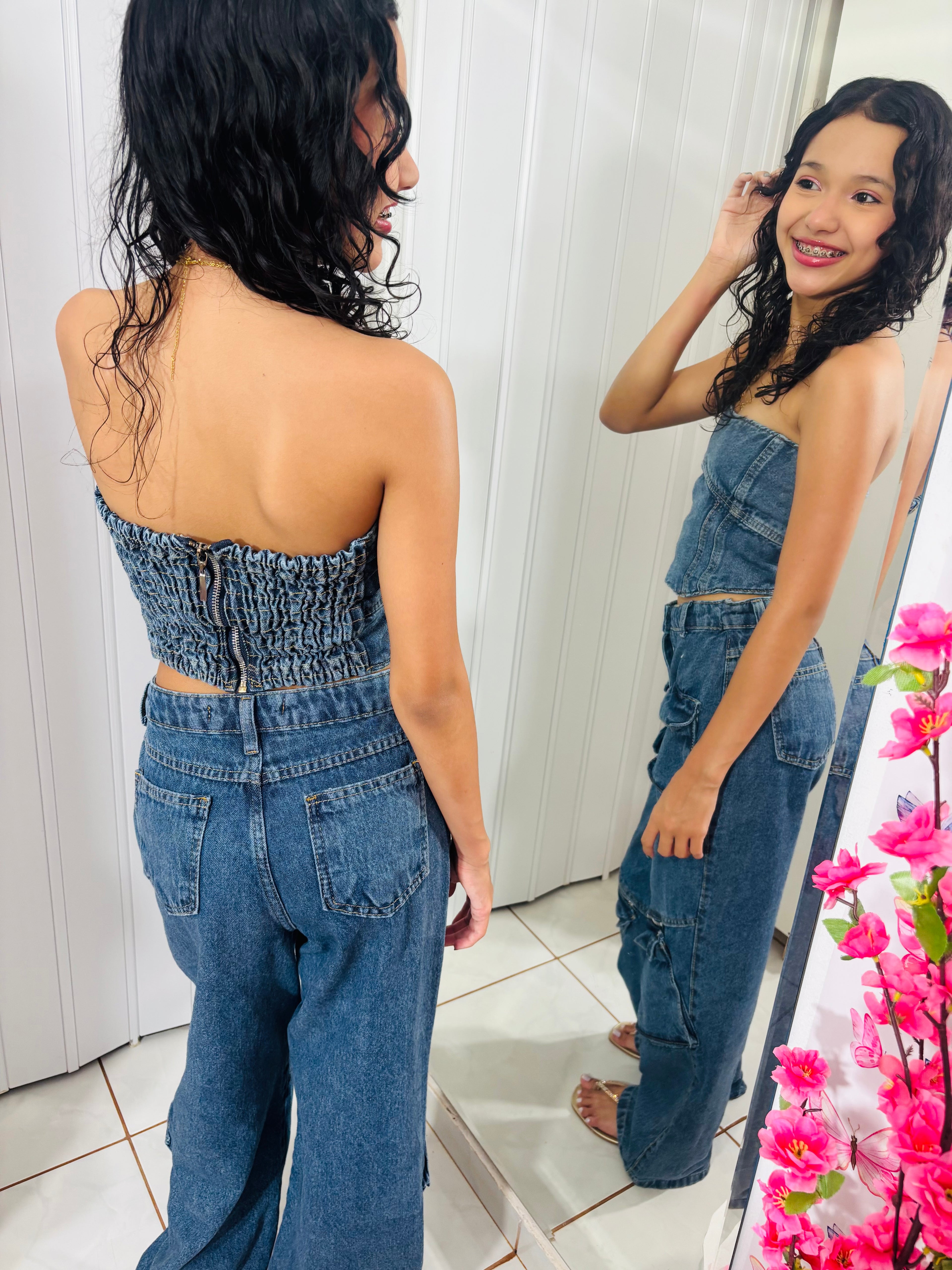 Conjunto Jeans fashion – Ref. 219