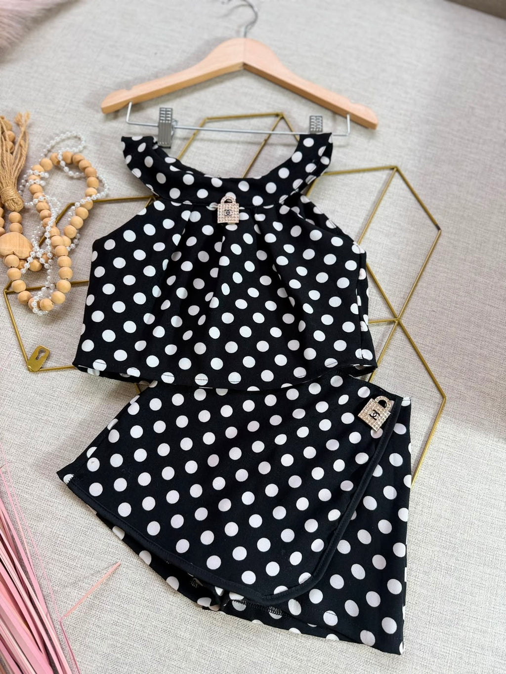 Conjunto Bolinhas Poá