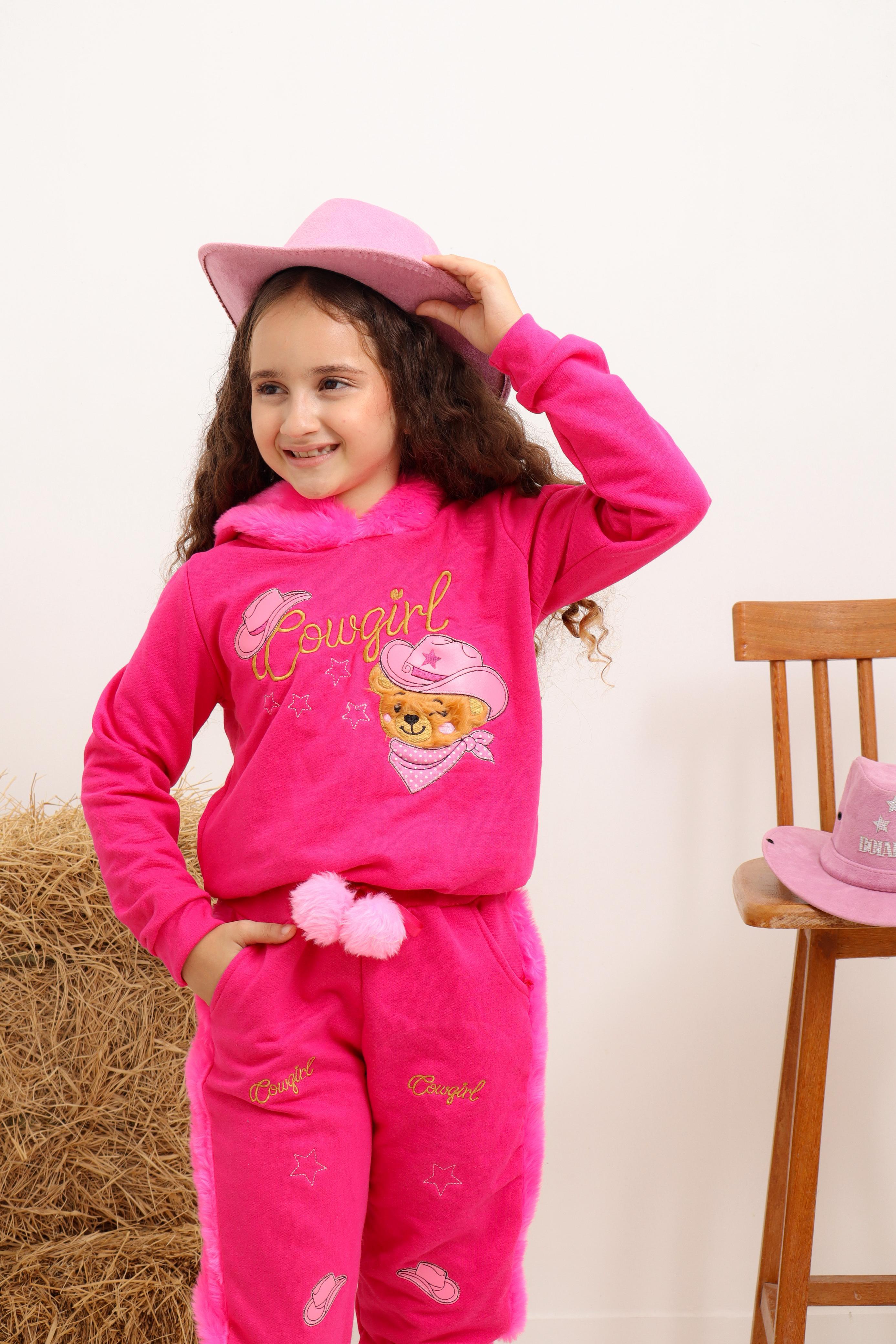 Conjunto moletom COW GIRL Ursa boiadeira