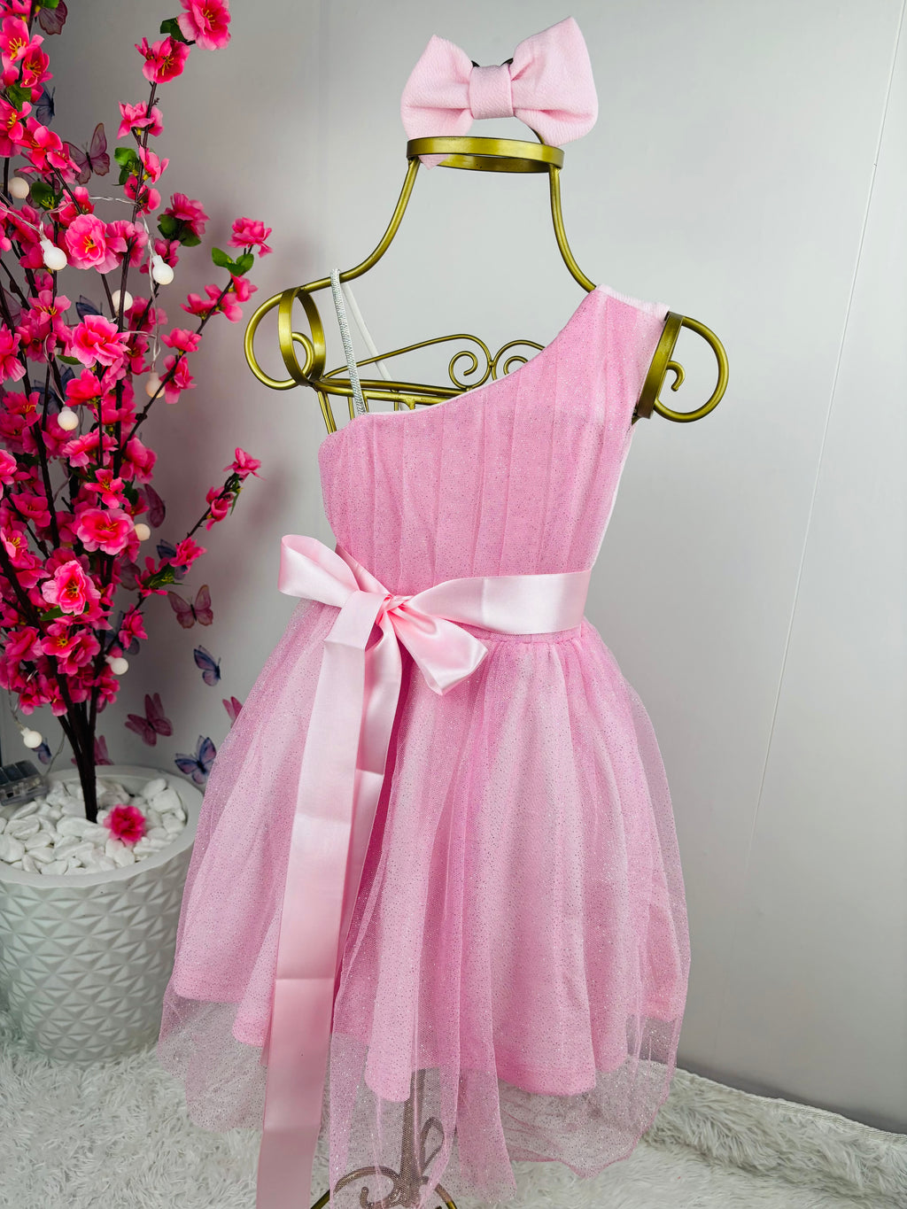 Vestido assimétrico Colors 841