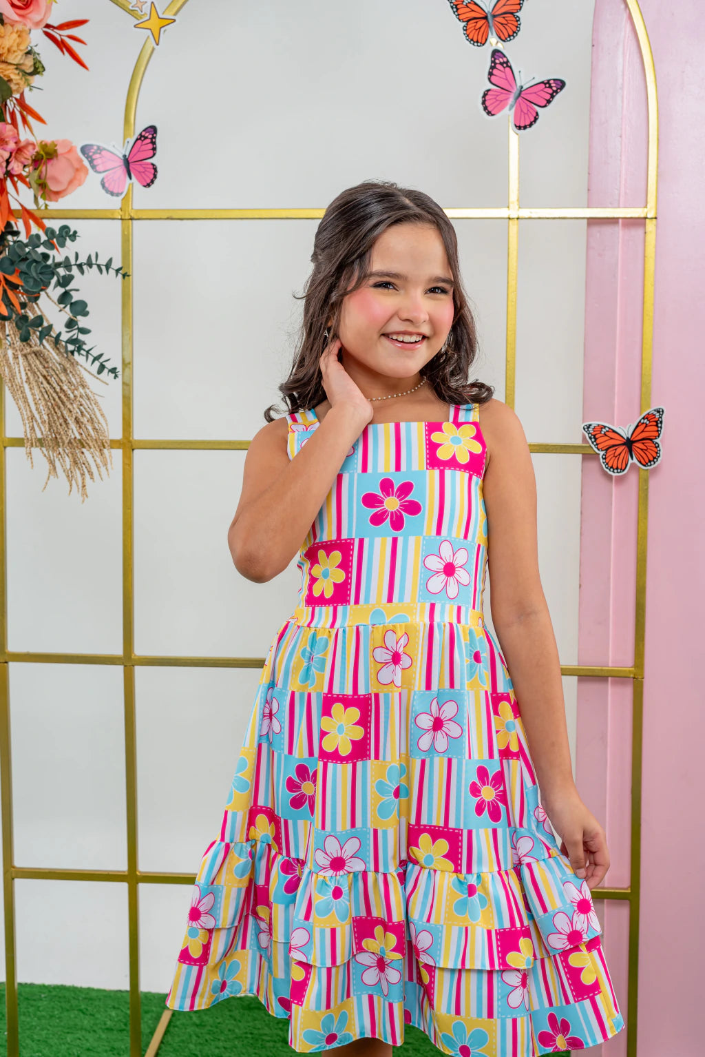 Vestido Lara Alegria das Flores