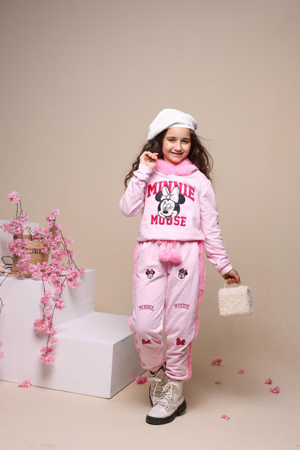 moletom Minnie rosa