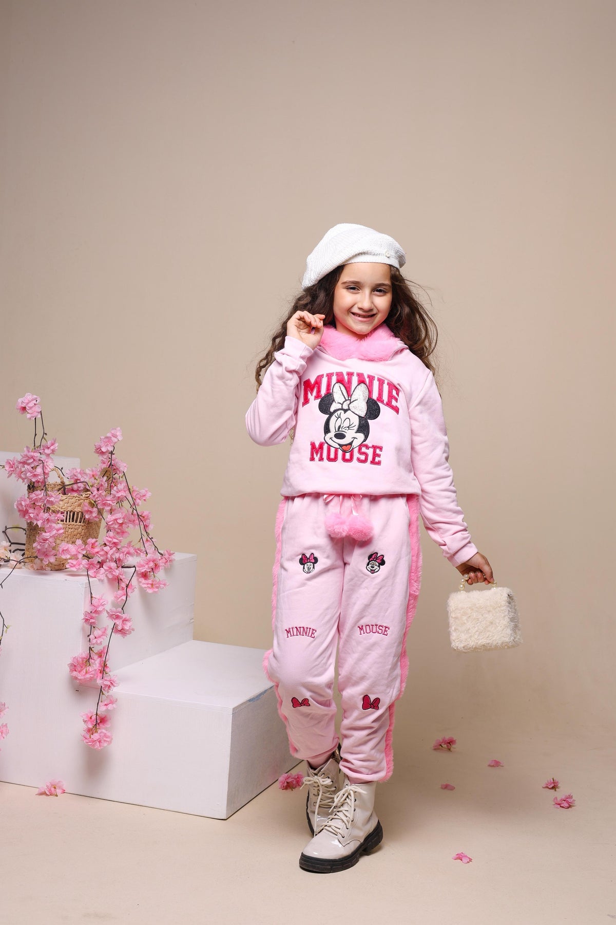 moletom Minnie rosa