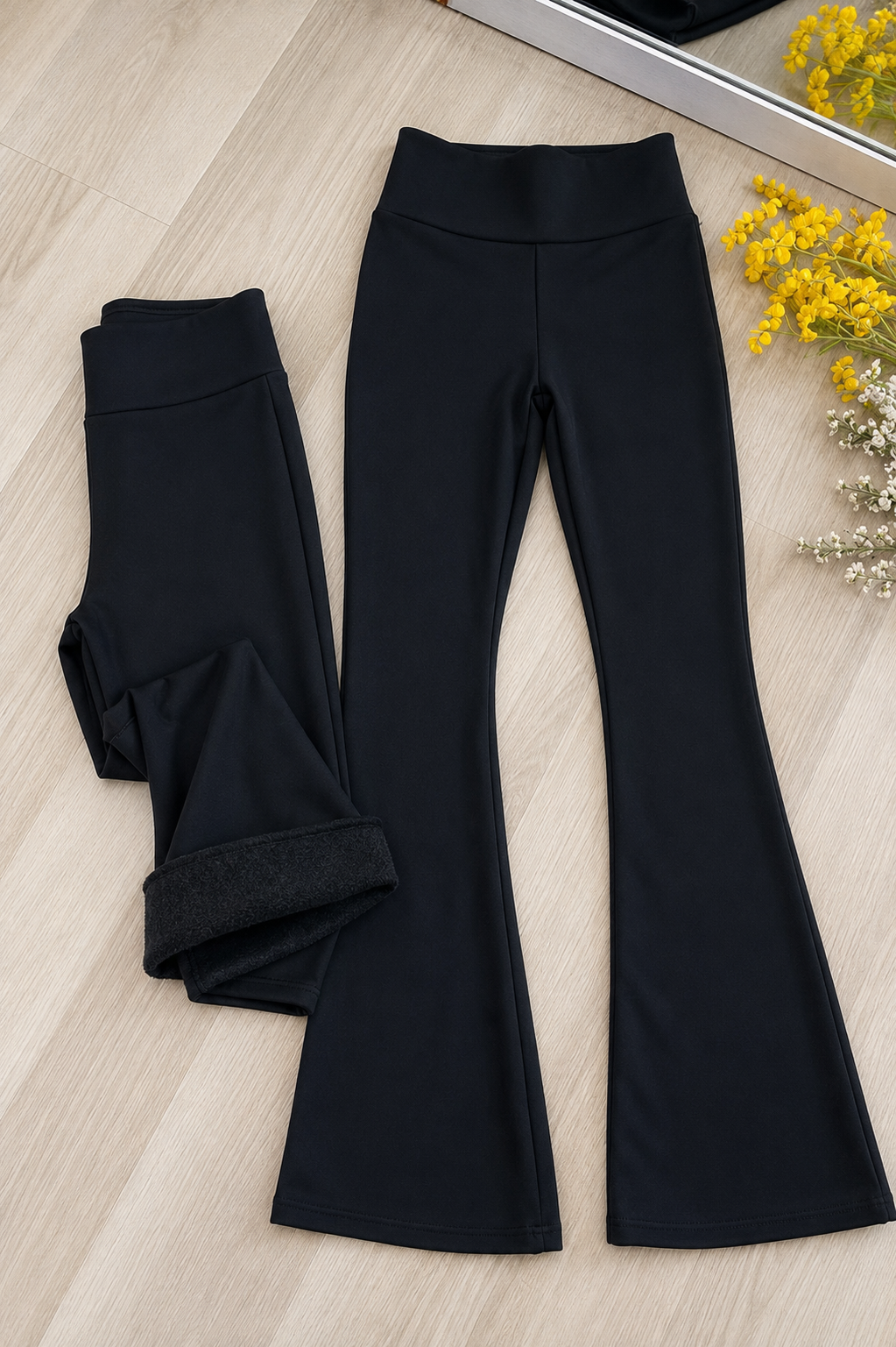 Legging Flare Juvenil Flanelada suplex