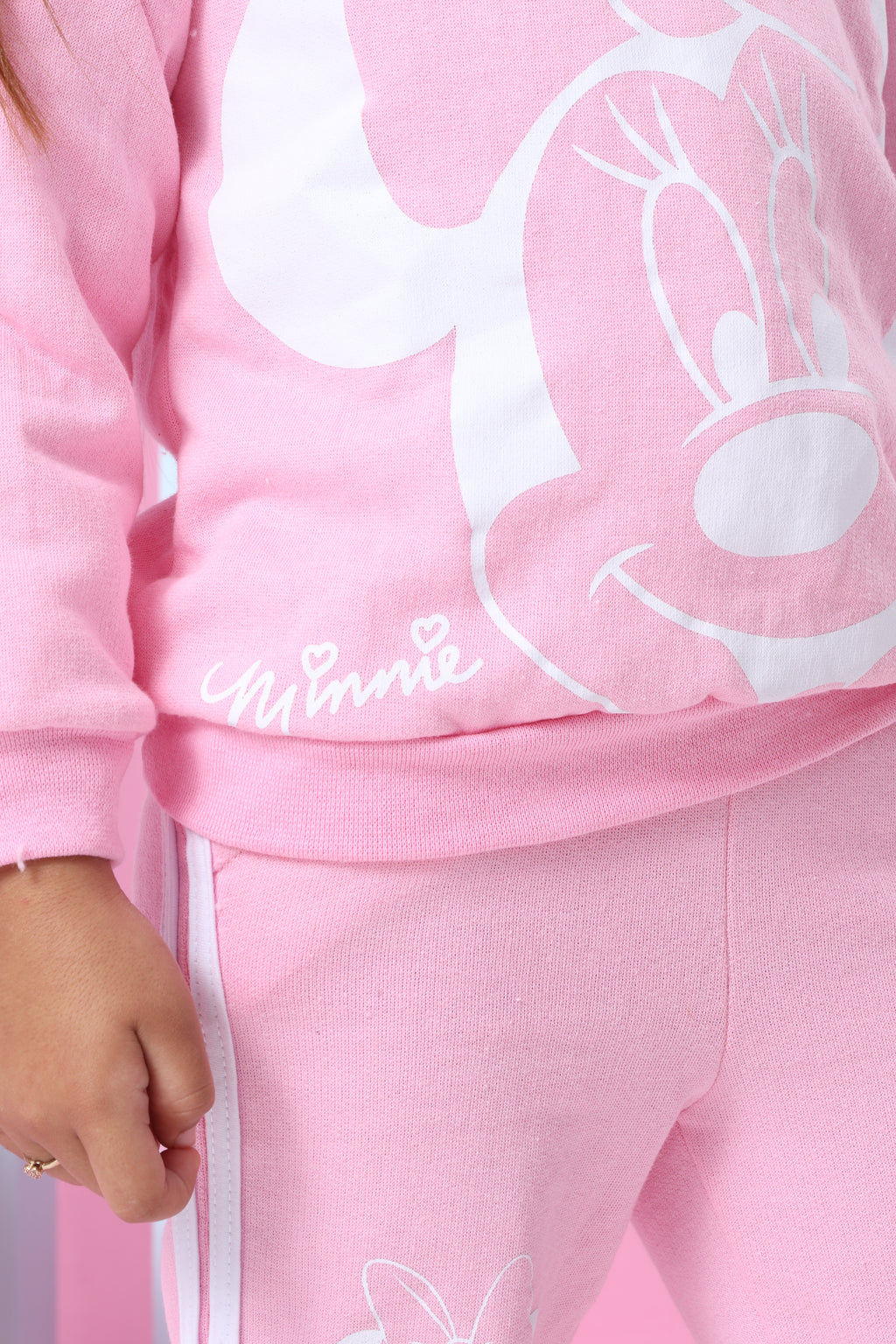 CONJUNTO ROSA MINNIE MOLETOM 🎀
