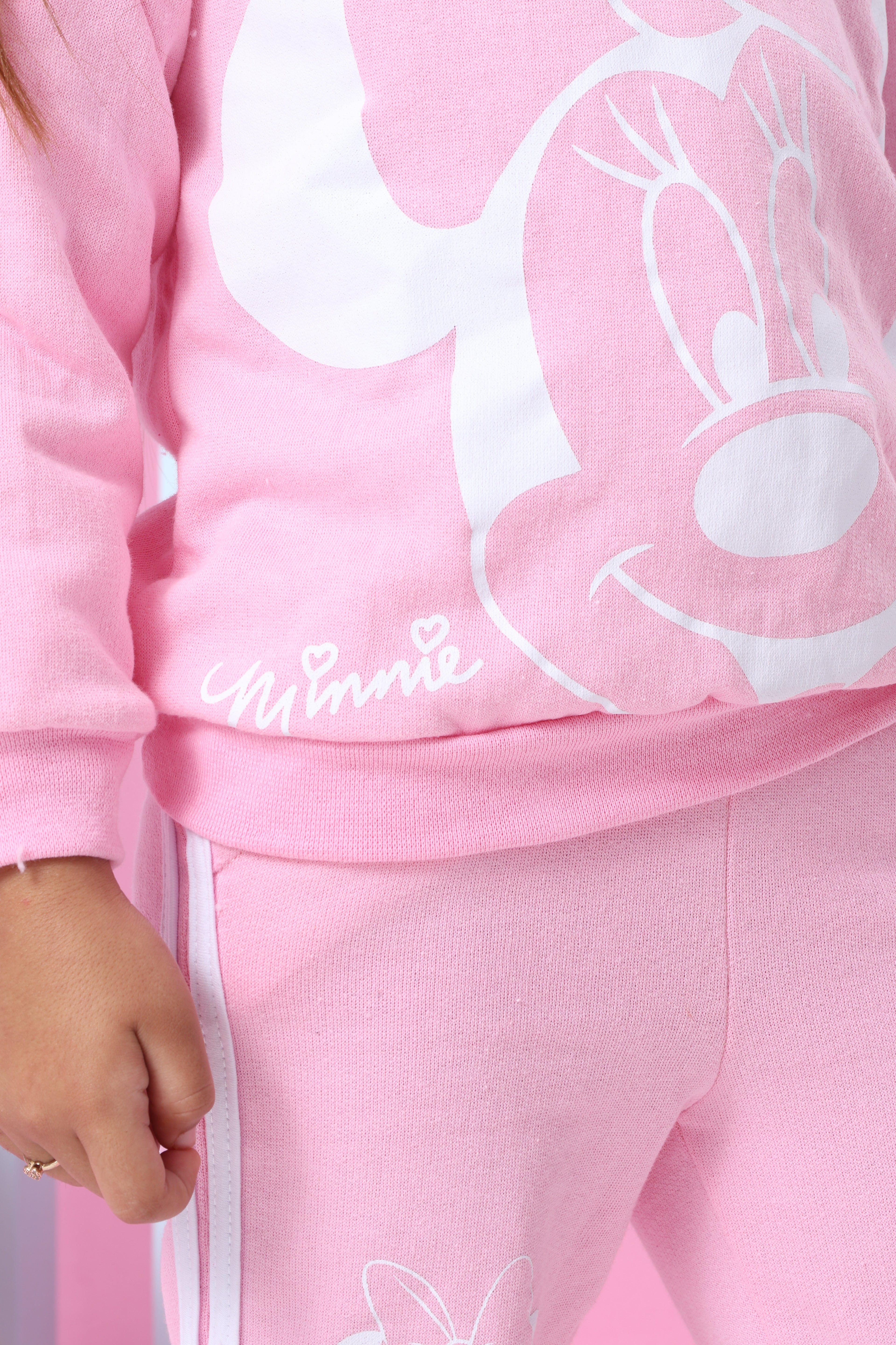 CONJUNTO ROSA MINNIE MOLETOM 🎀