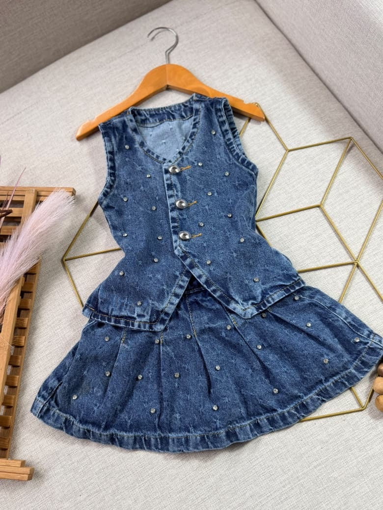 CONJUNTO CRISTAIS JEANS ✨