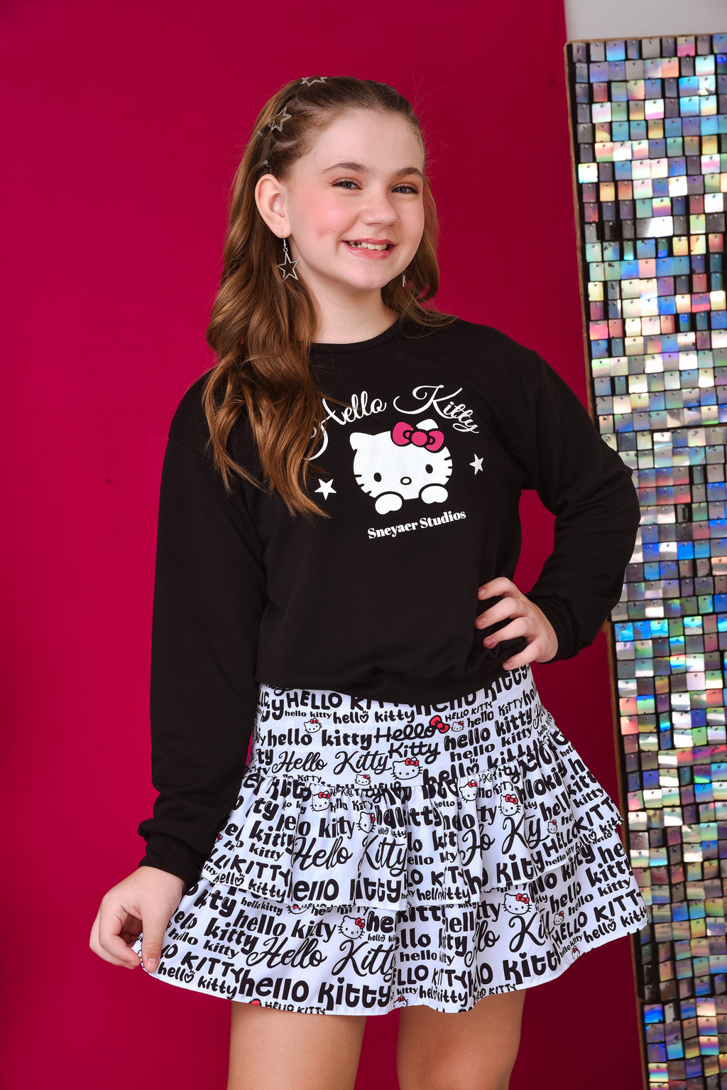 Conjunto Tiffany Hello Kitty