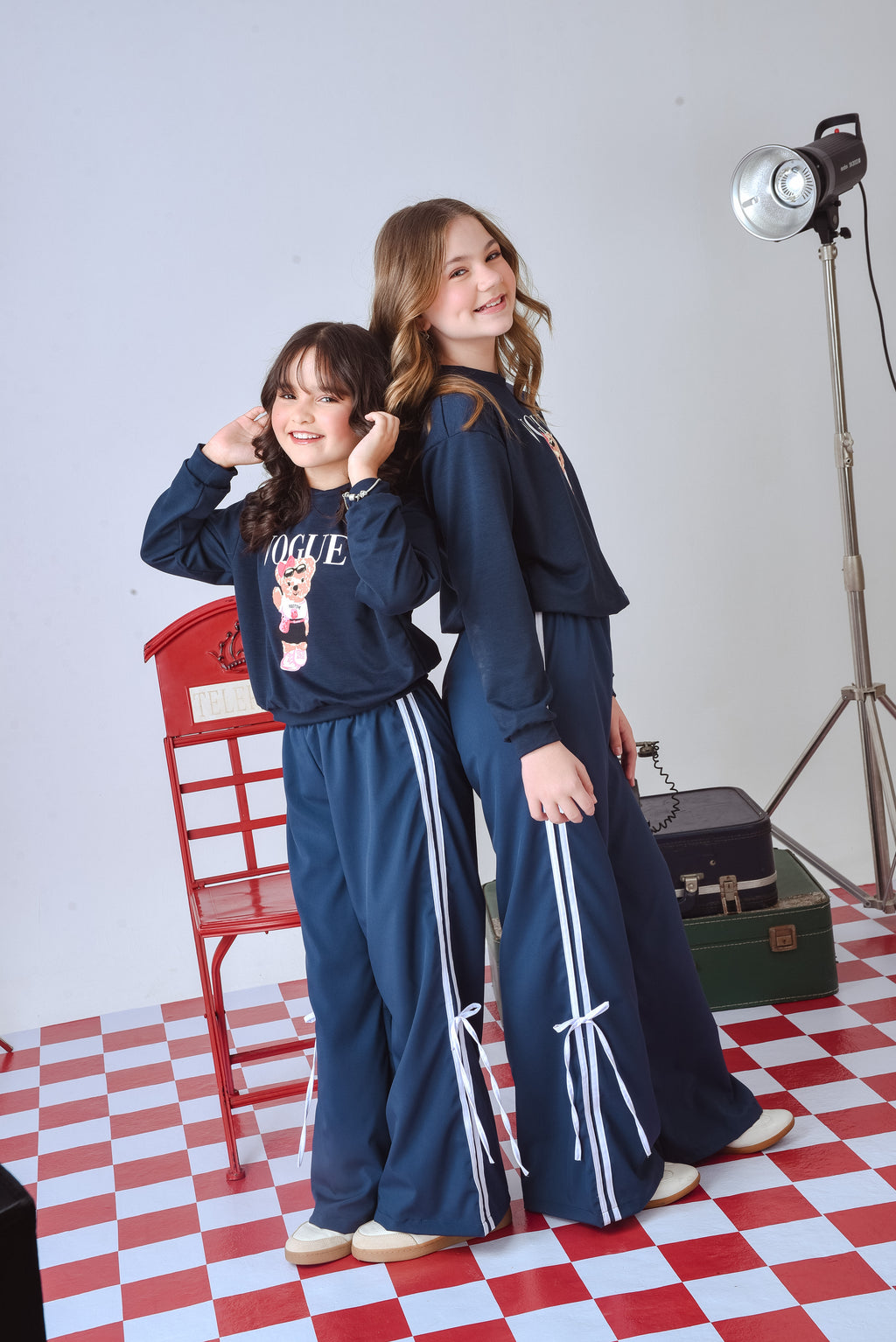 Conjunto Talha Azul Marinho