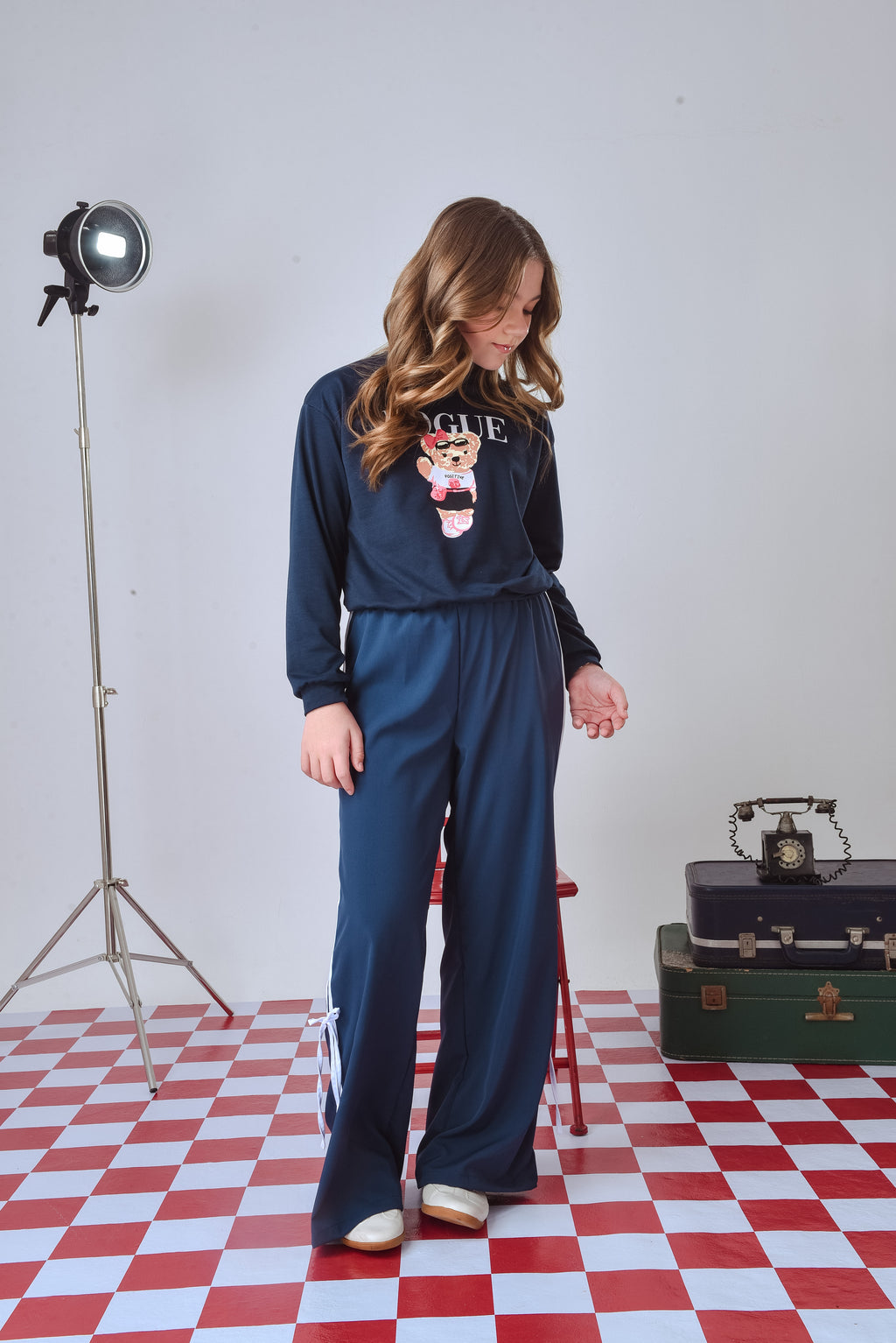 Conjunto Talha Azul Marinho