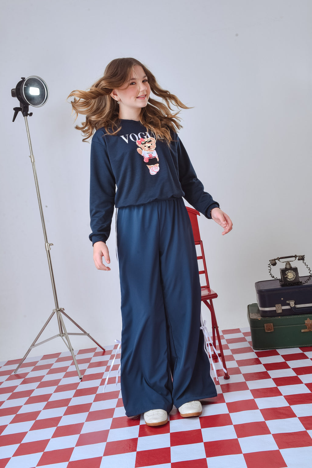 Conjunto Talha Azul Marinho