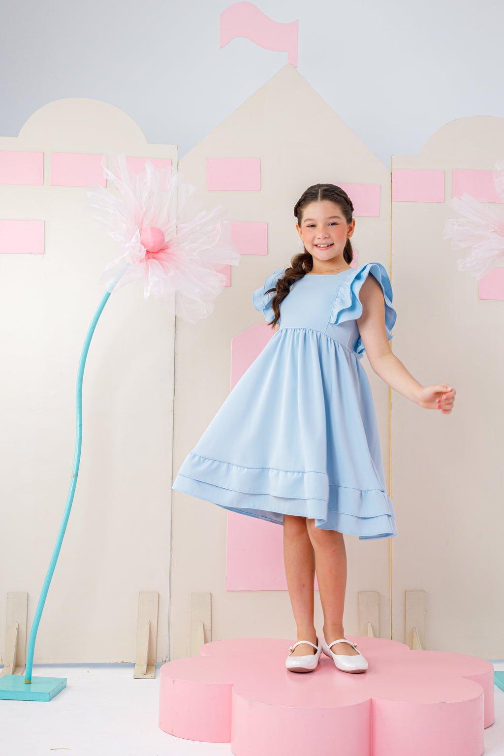 Vestido Jade Princesa azul