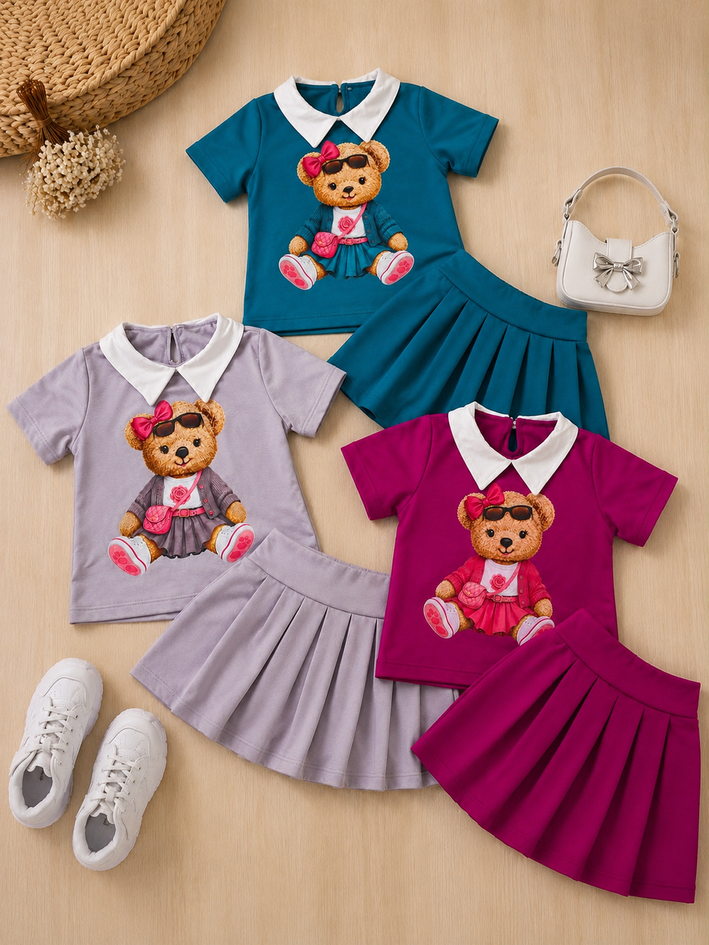 Conjunto Colegial Ursinho