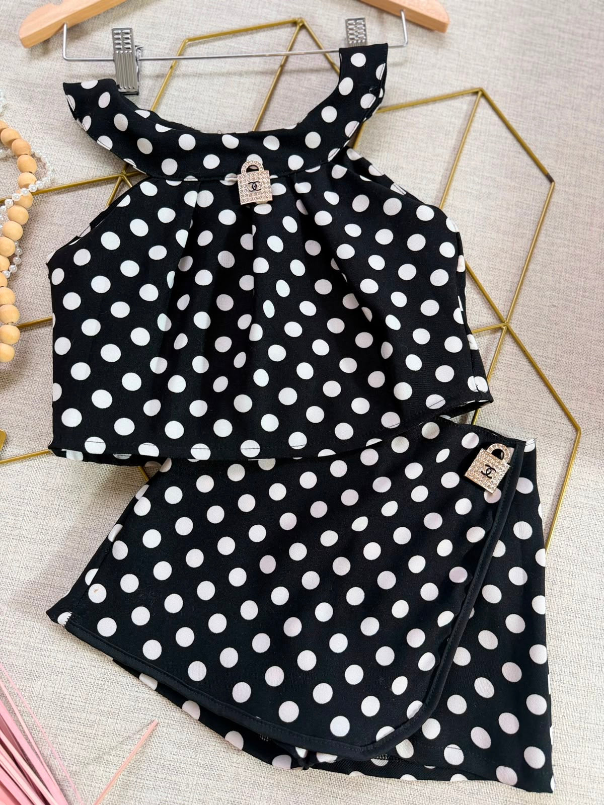 Conjunto Bolinhas Poá
