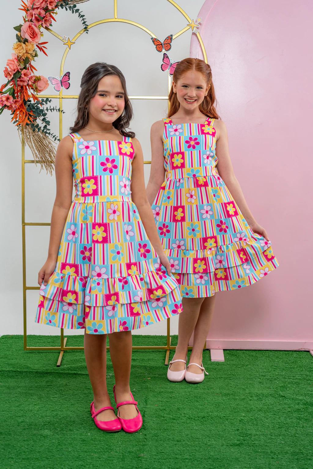 Vestido Lara Alegria das Flores