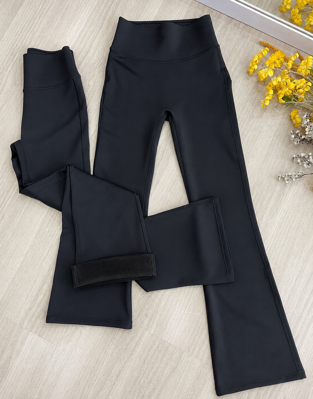 Legging Flare Juvenil Flanelada
