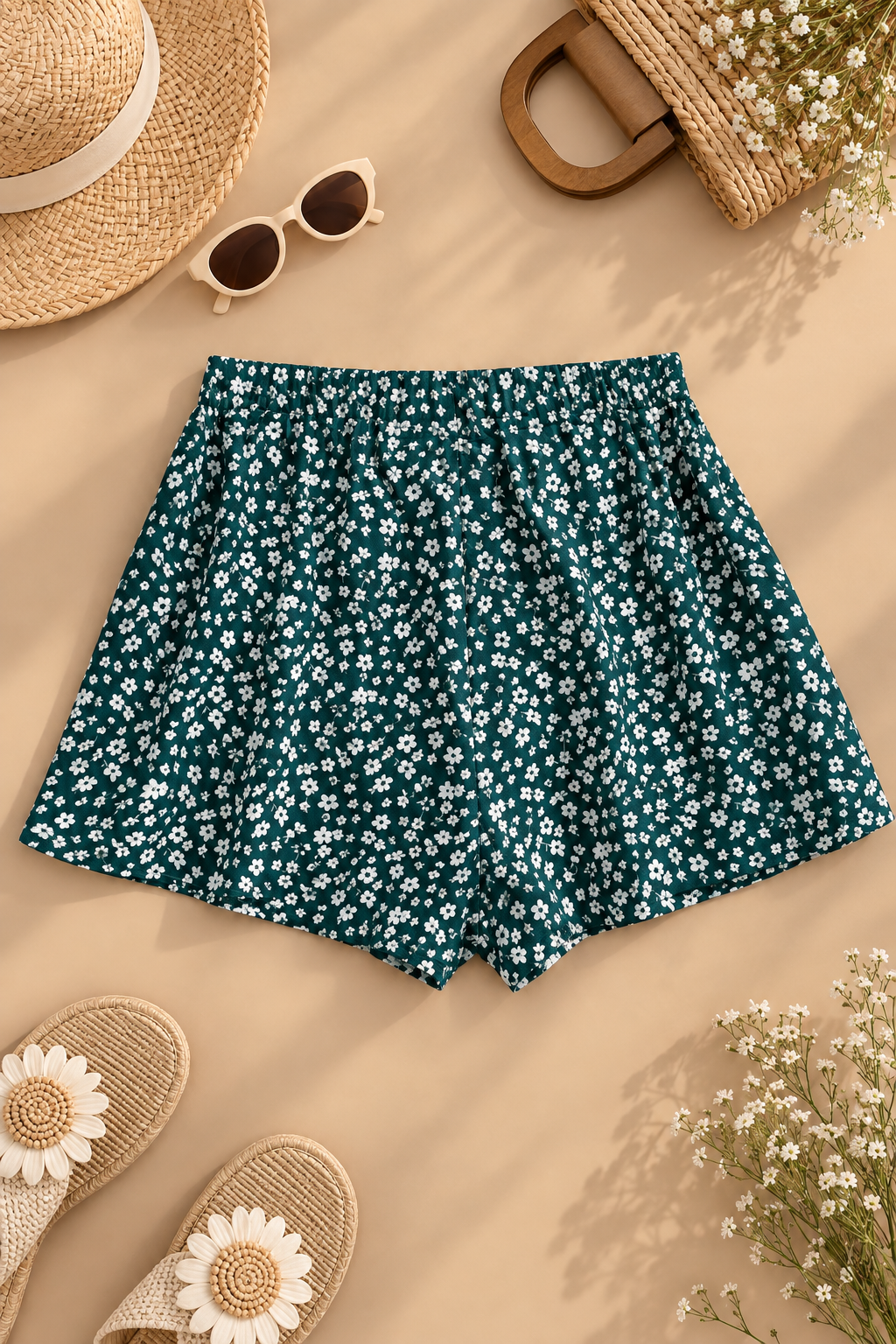 Short Saia Floral 🌼
