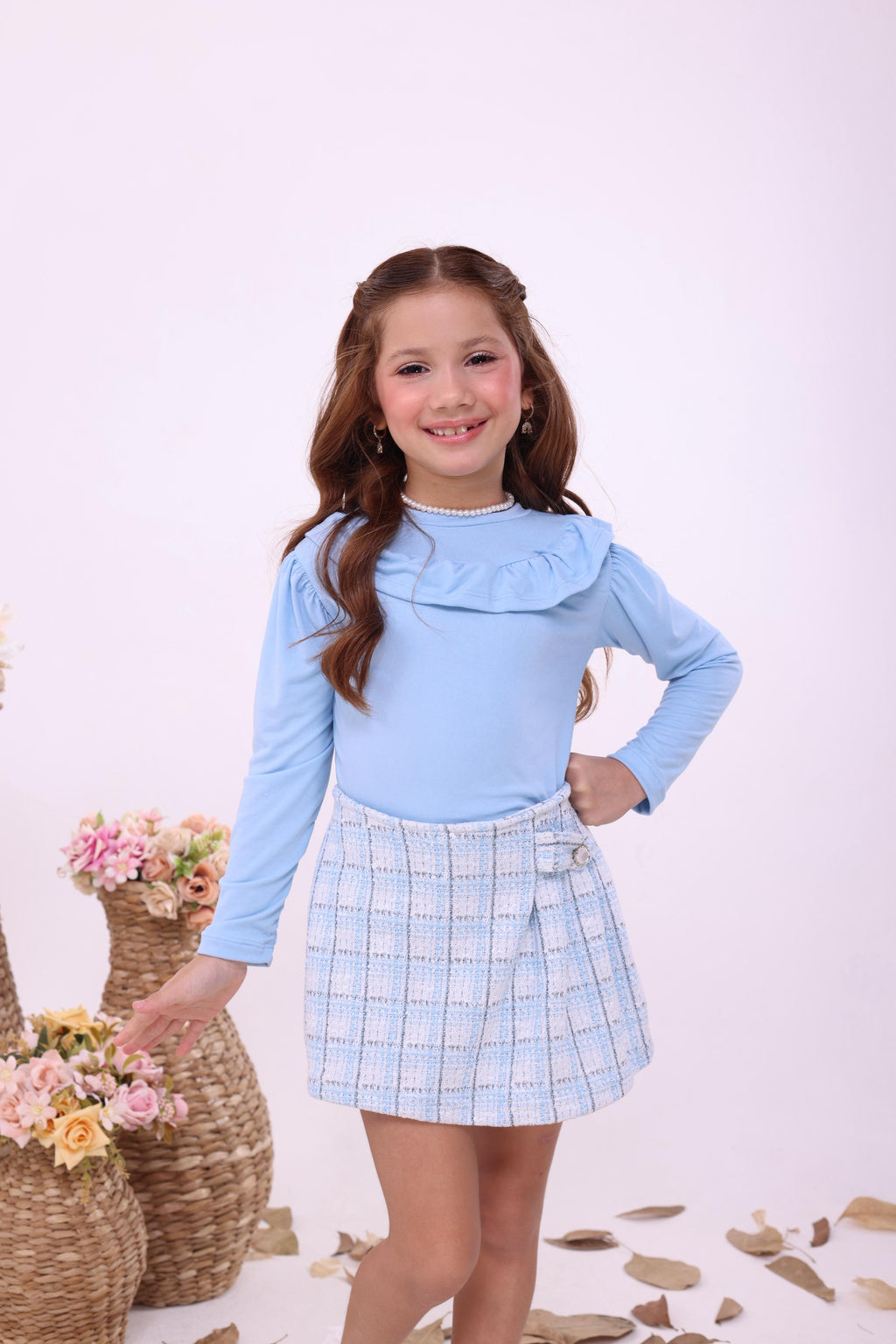 Conjunto Amélie azul