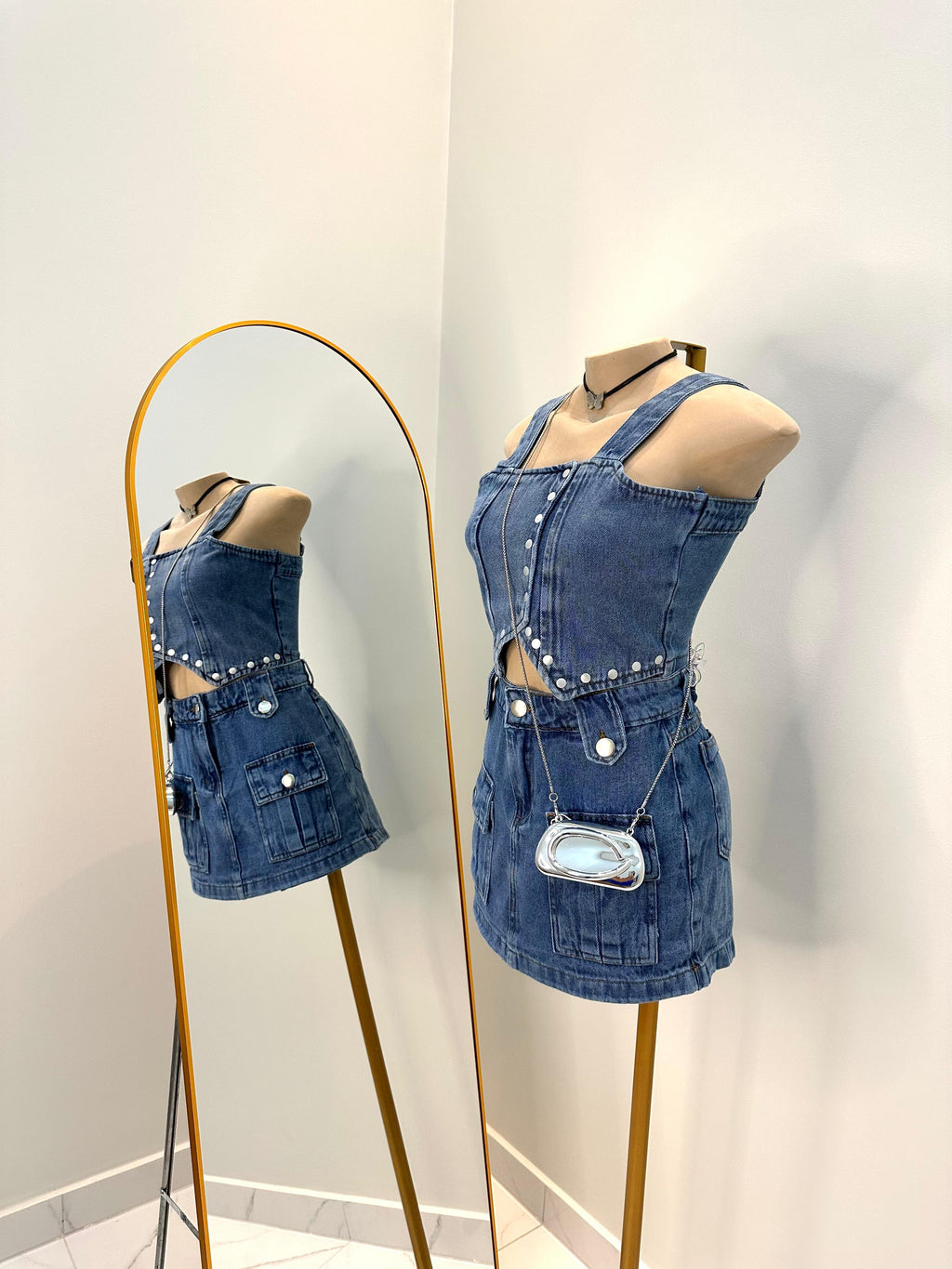 Conjunto short saia - taxas