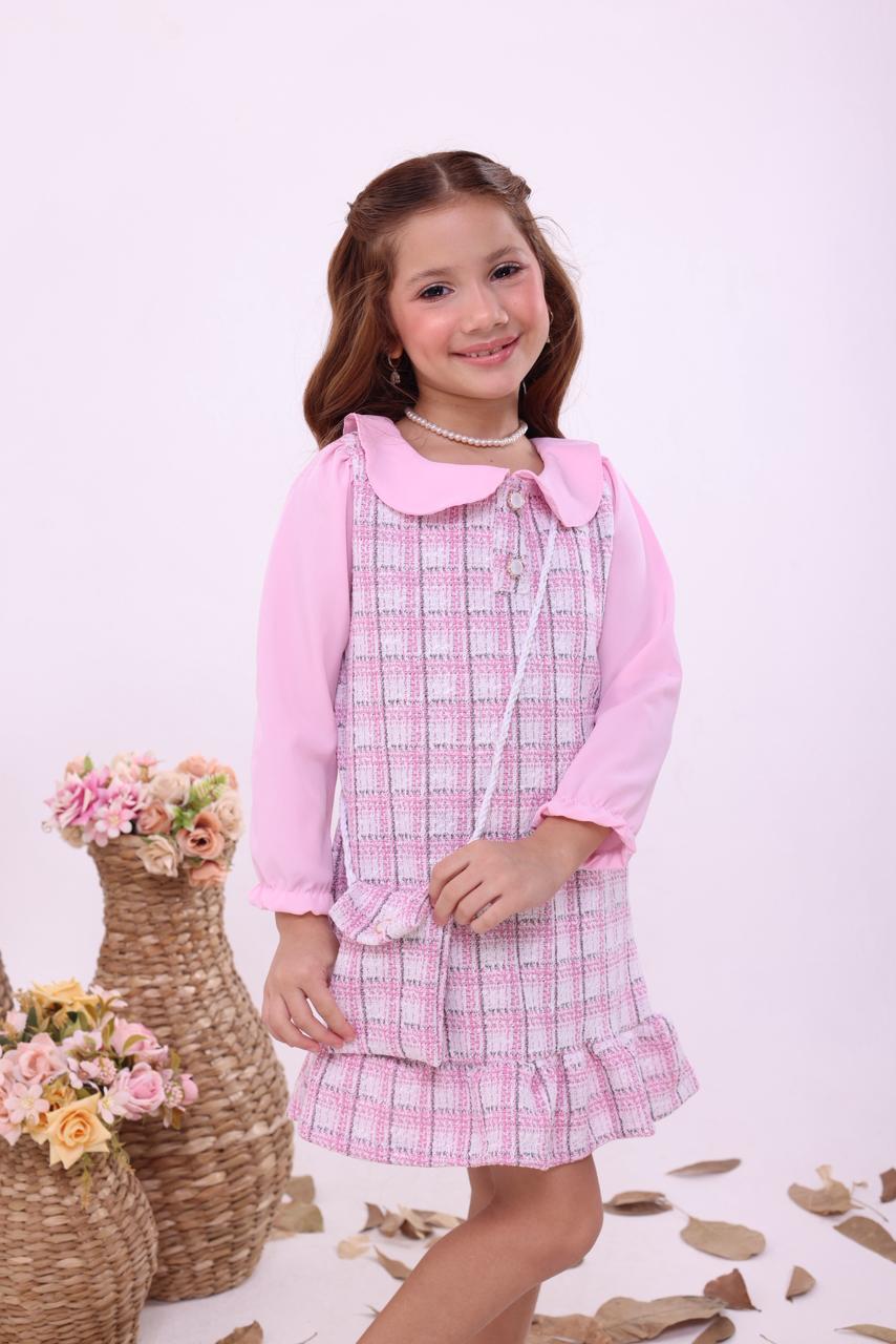 Vestido Madeline rosa