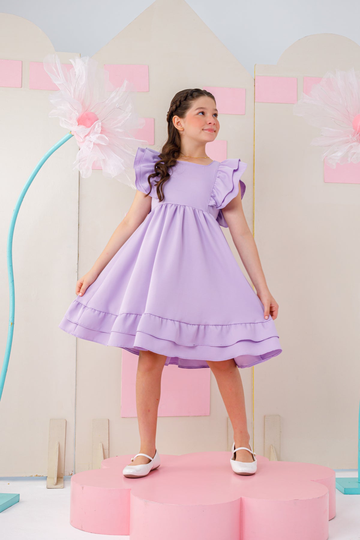 Vestido Jade Princesa lilas